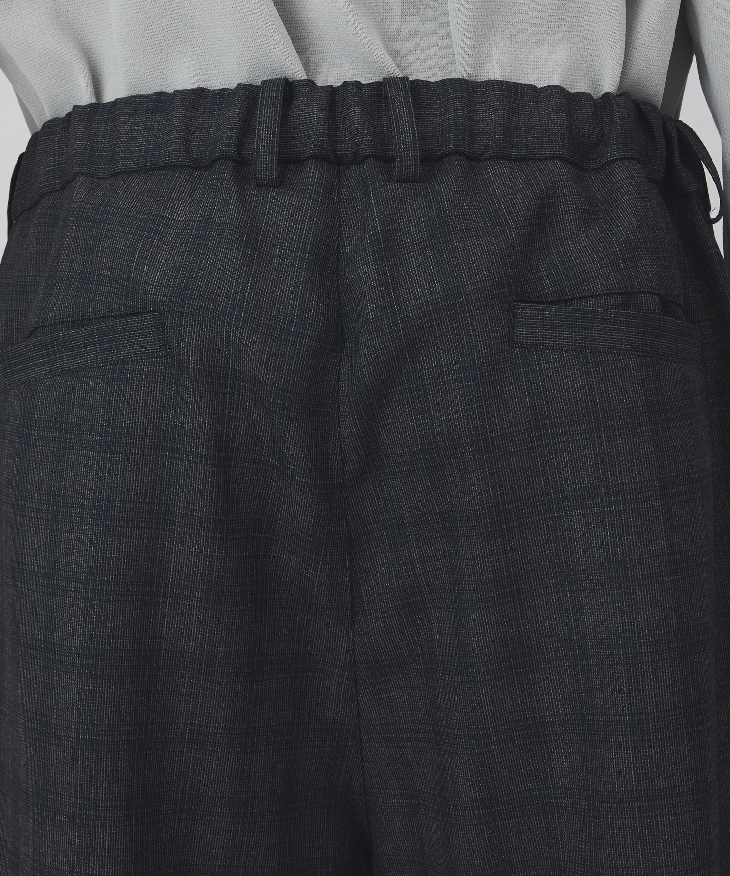 〈2026SS｜数量限定〉CUBA CHECK 2タックワイドパンツ