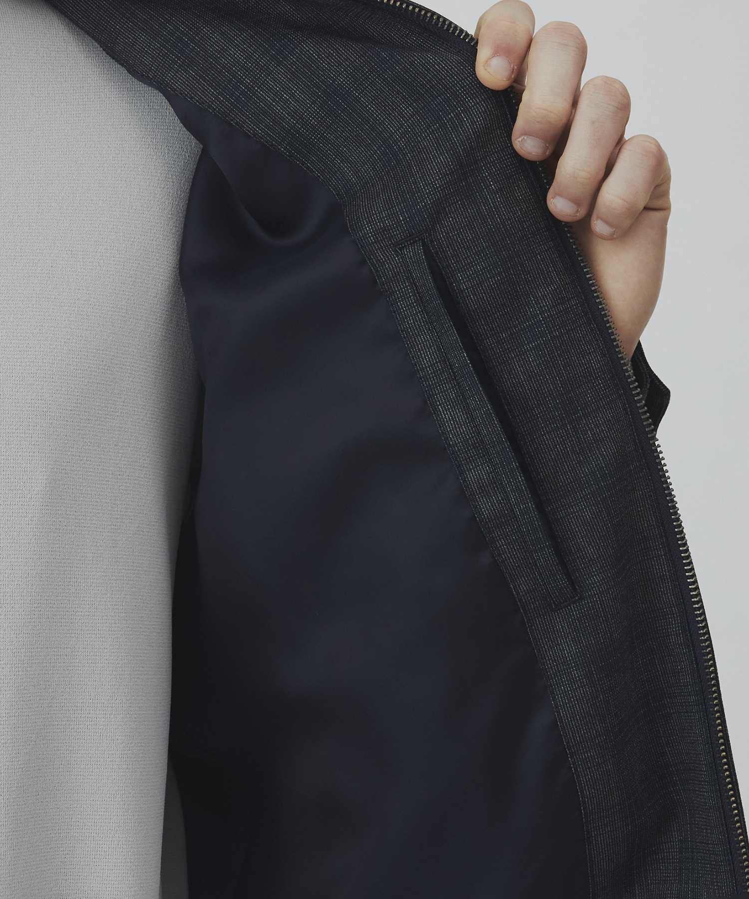 〈2026SS｜数量限定〉CUBA CHECK ハリントンブルゾン