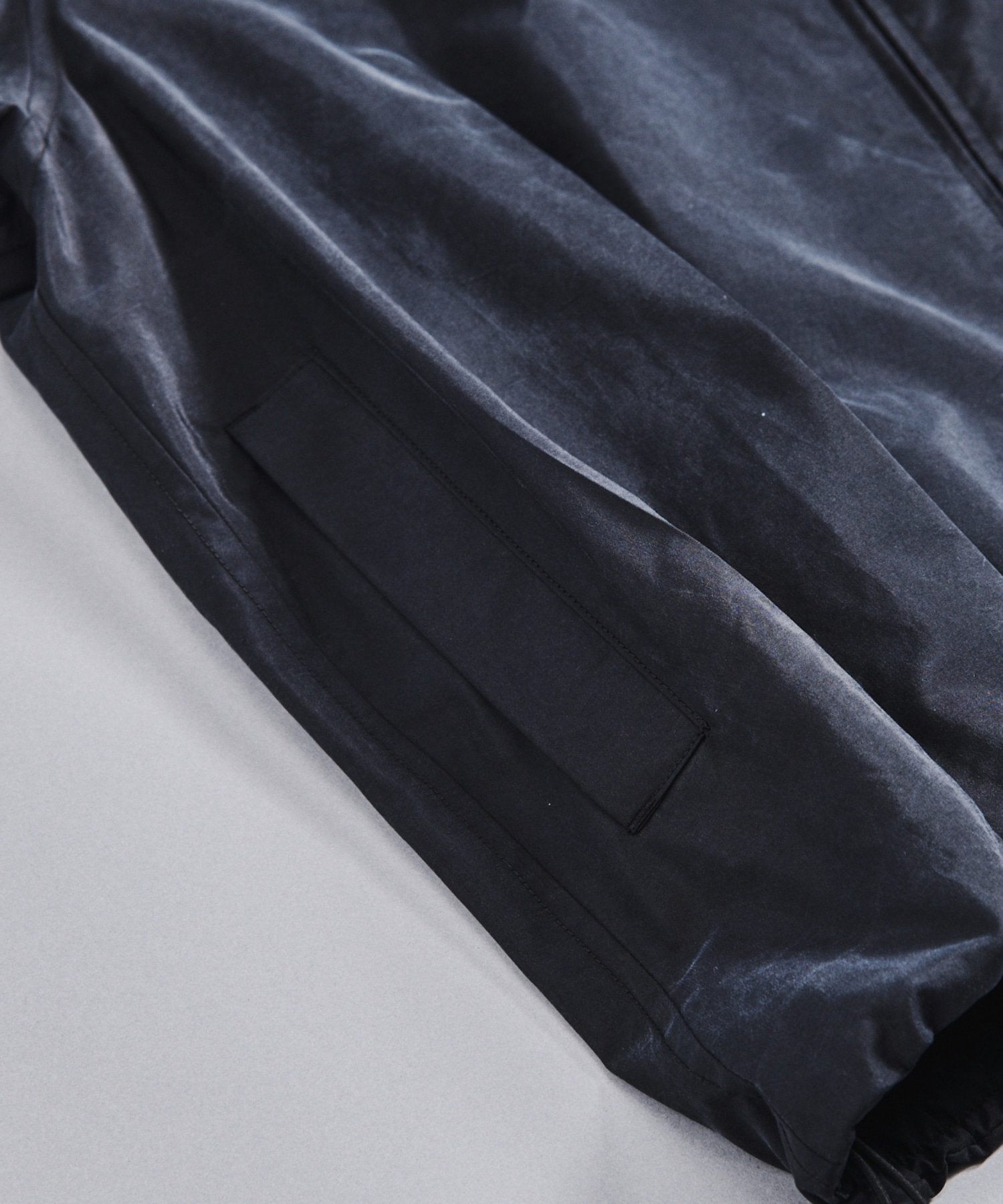 〈数量限定〉SILK NYLON BALLOON BLOUSON