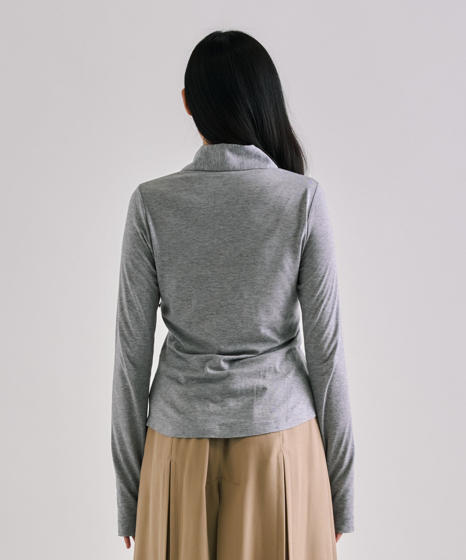 Halterneck Layered Polo