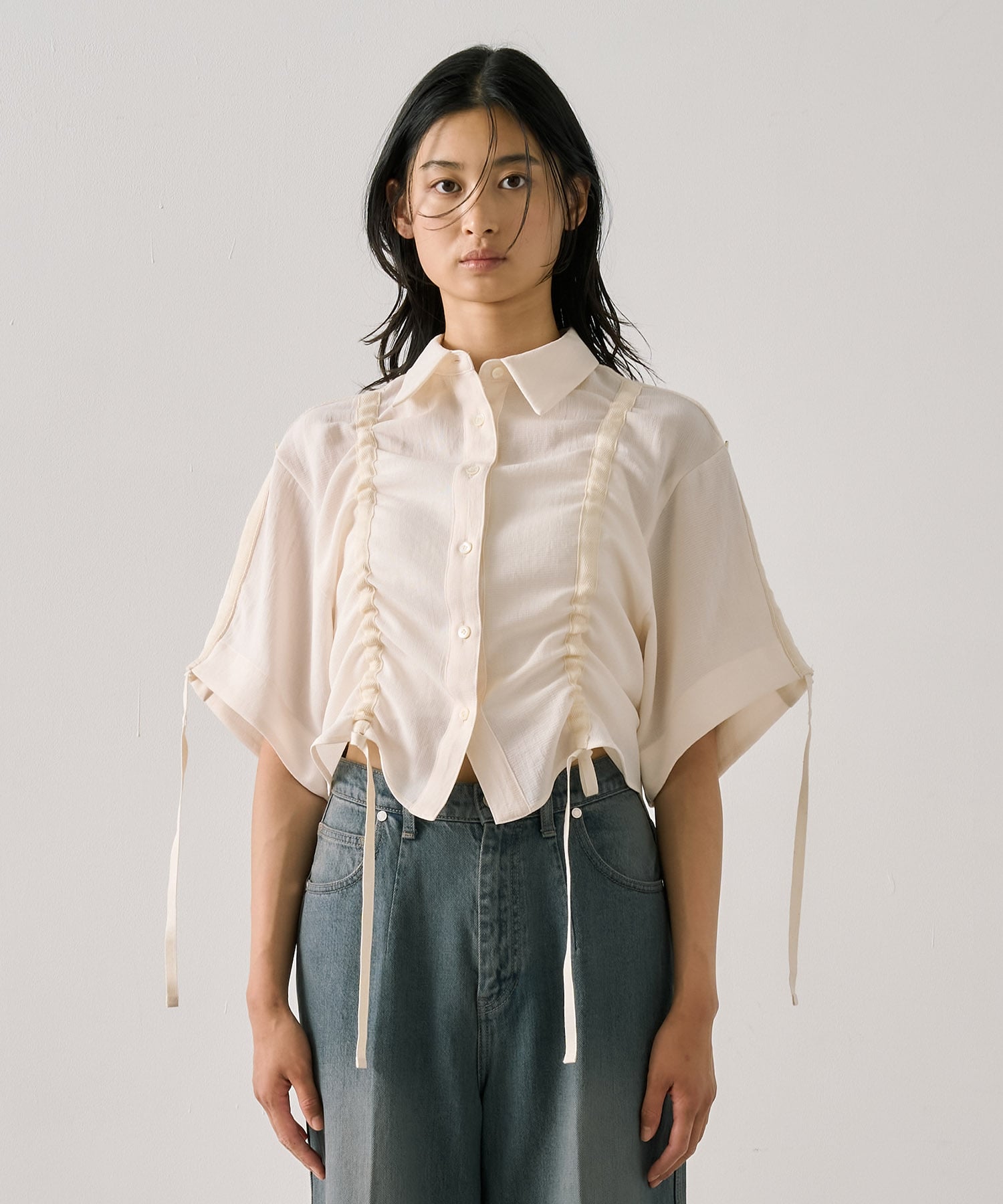 Adjustable Length Mesh Shirt