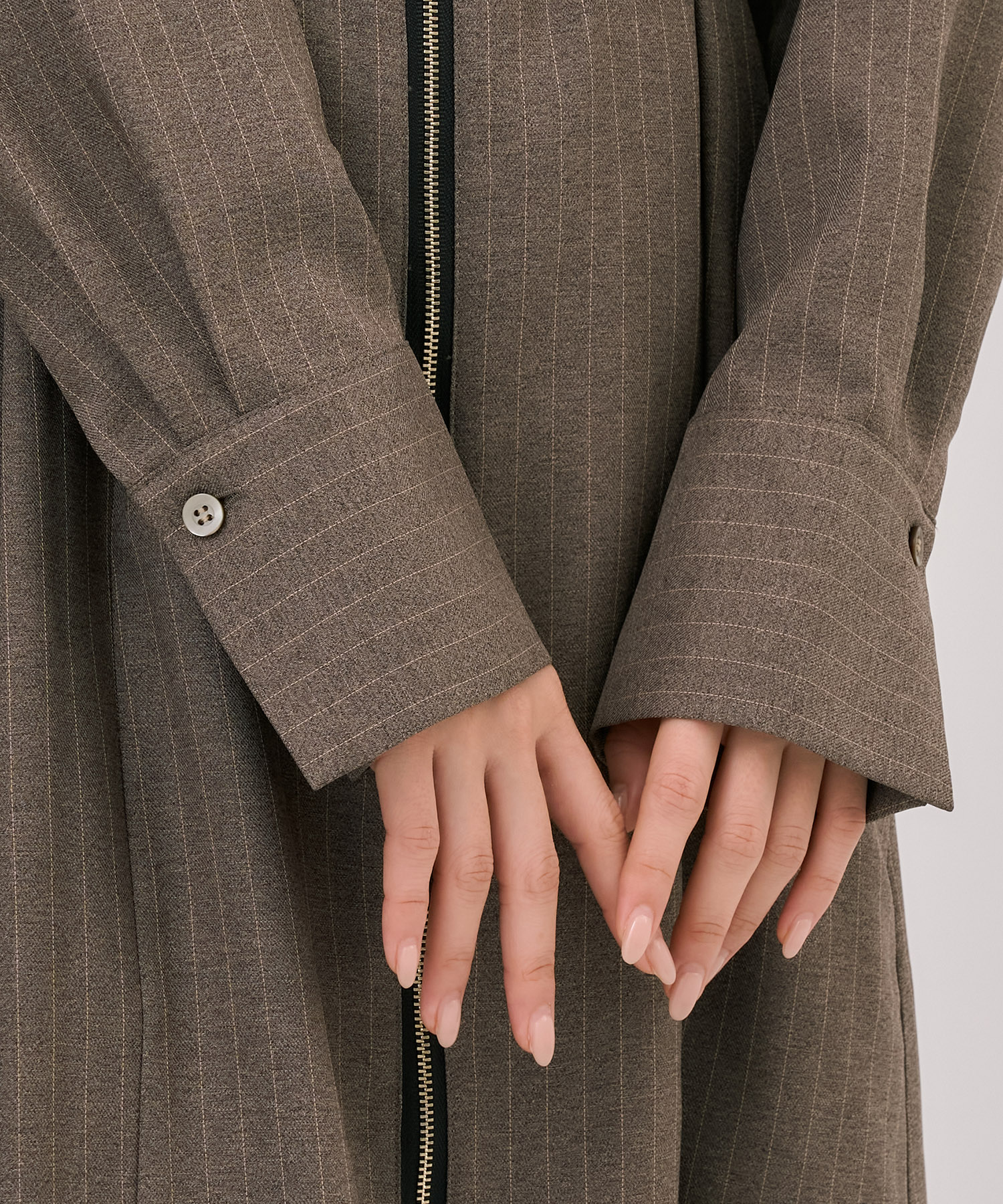 ポケットベストSETジッパーワンピース