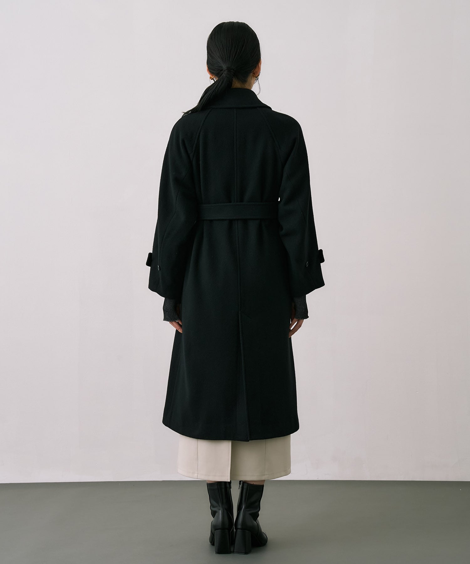 〈最終入荷〉【WEB限定】2wayウールロングコート