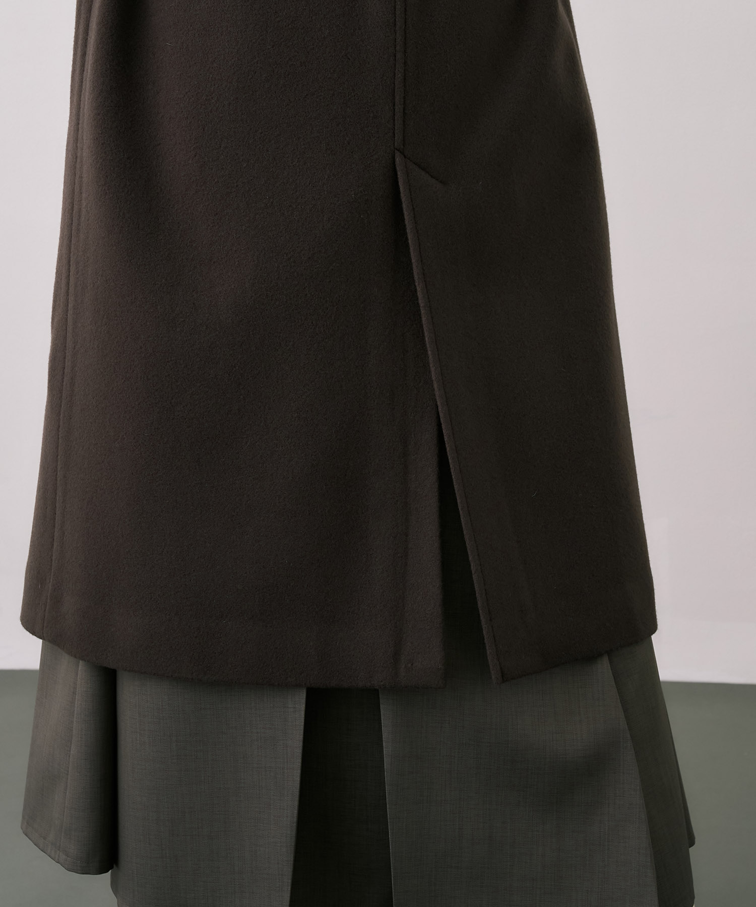 〈残りわずか〉【WEB限定】2wayウールロングコート