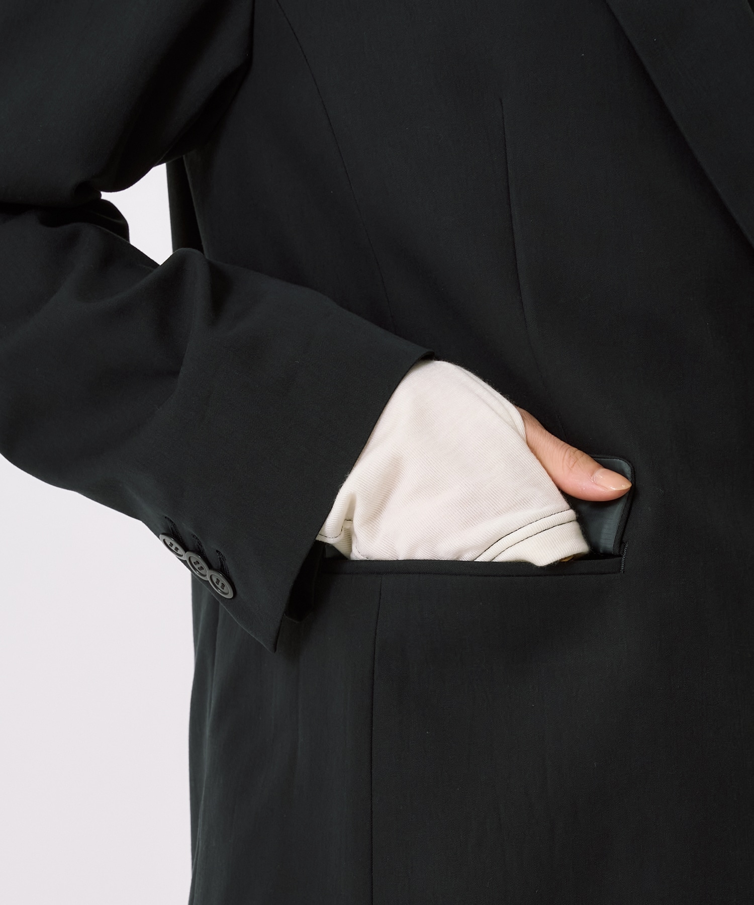 【セットアップ】フィブリルテーラードジャケット