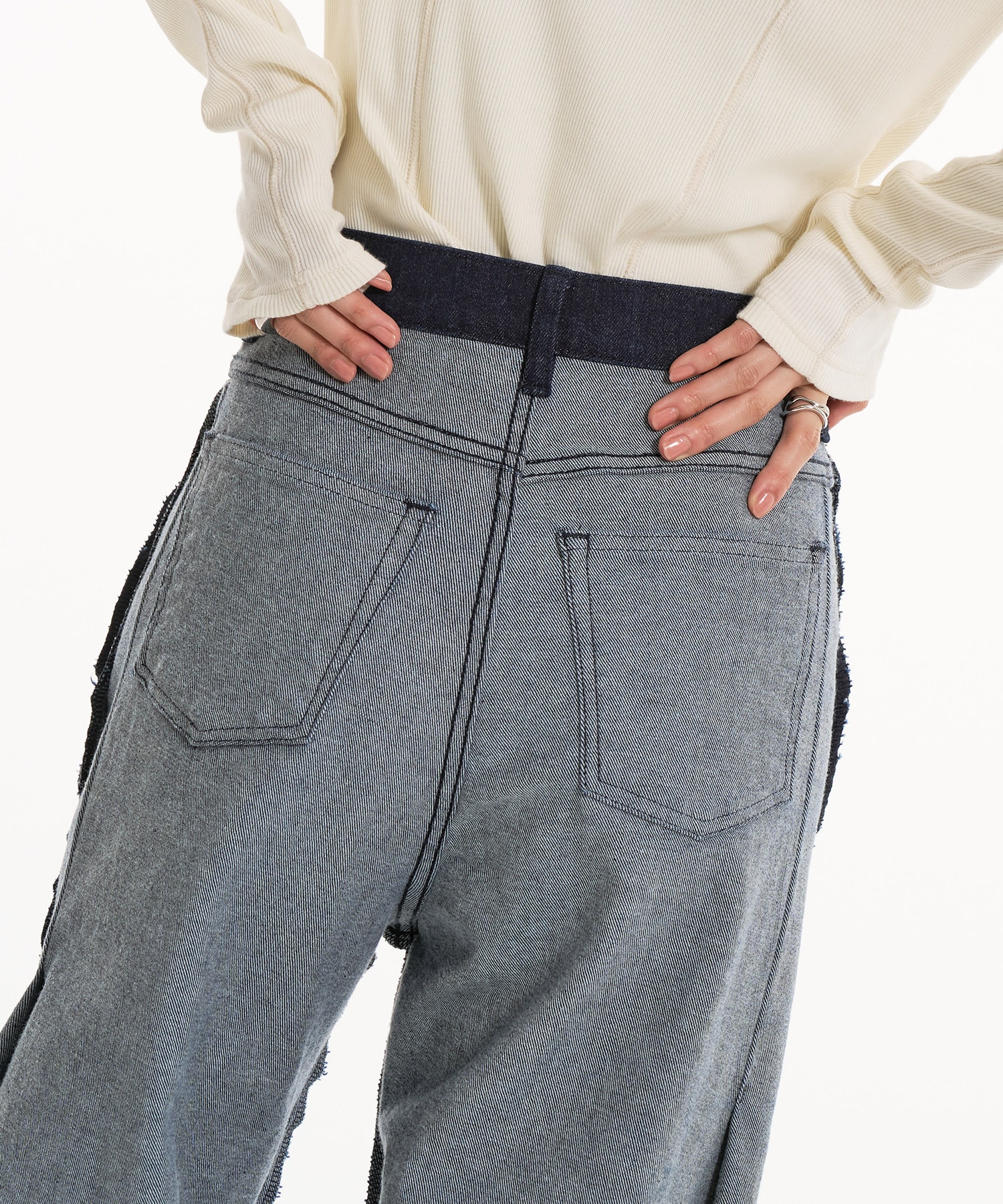 〈残りわずか〉リバースタックデニム