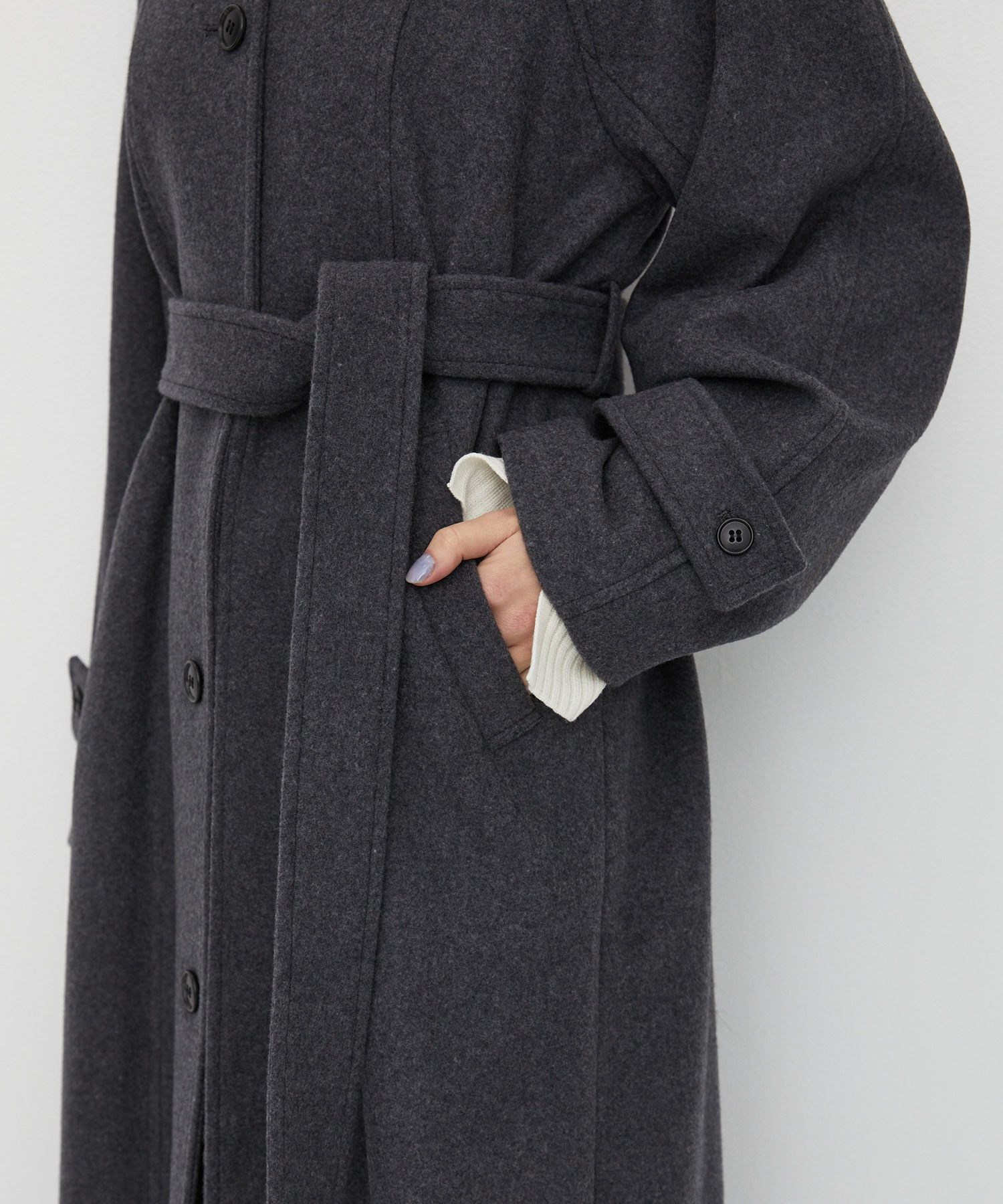 〈WEB限定|先行予約受付〉2wayウールロングコート