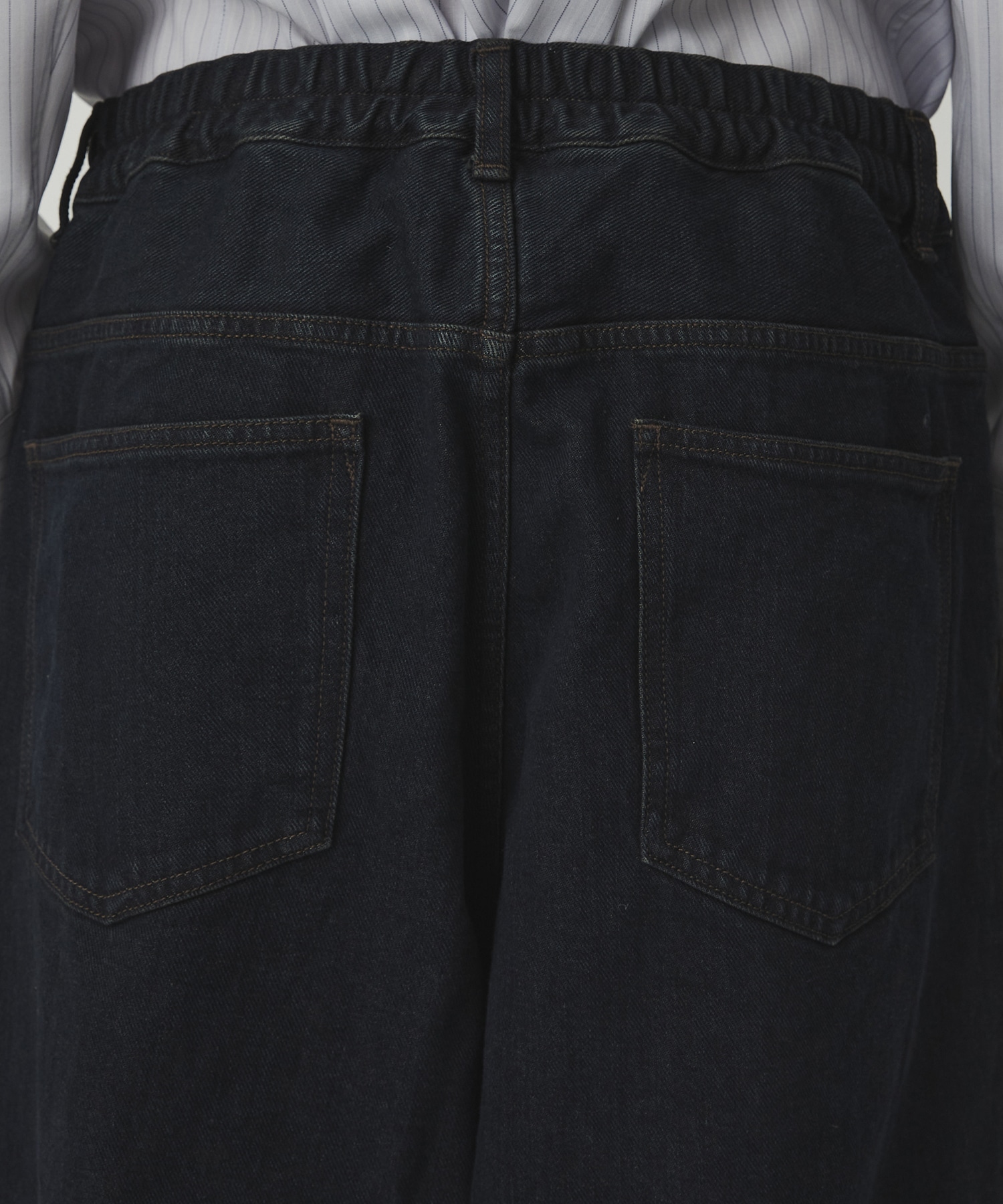 〈2026SS｜WEB先行販売〉オーバーダイデニム バギースラックス