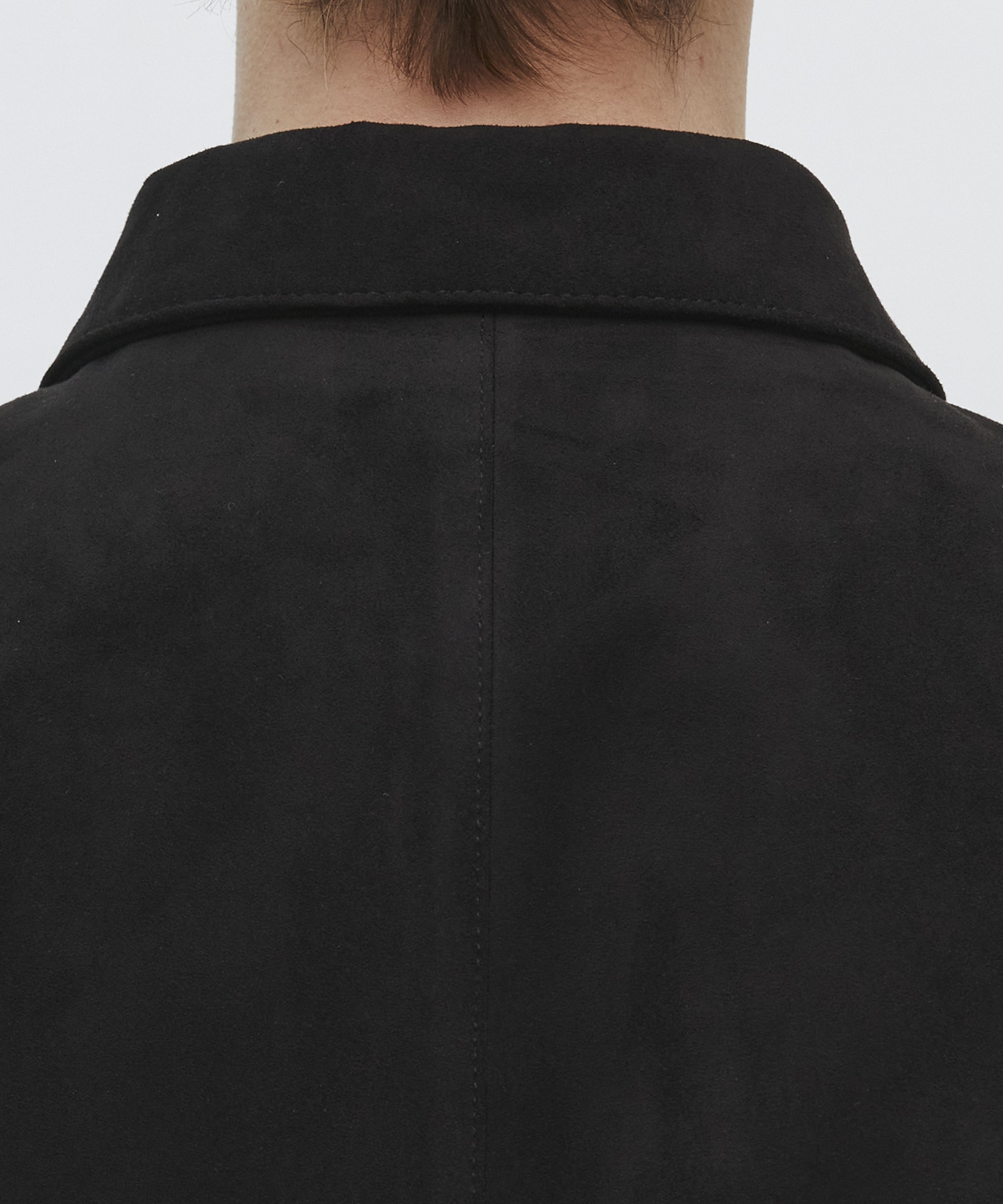 〈2026SS｜残りわずか｜再入荷なし〉LEATHER TEX SUEDE HARRINGTON JACKET