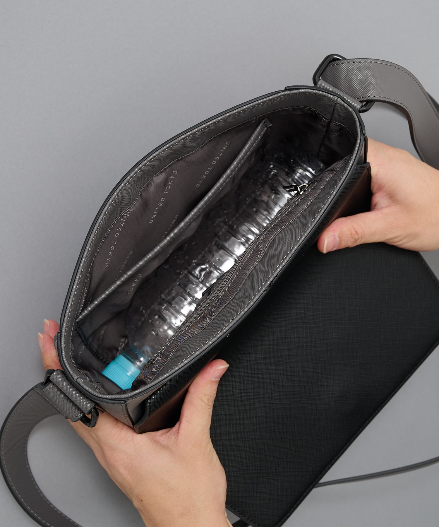 Saffiano Leather Shoulder Bag