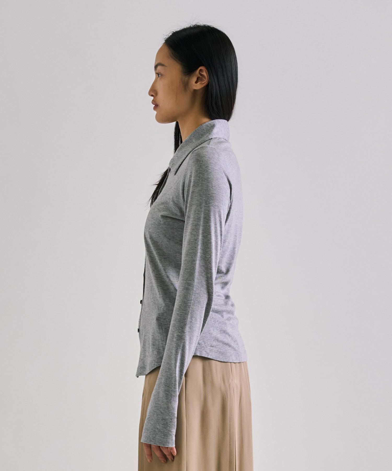 Halterneck Layered Polo