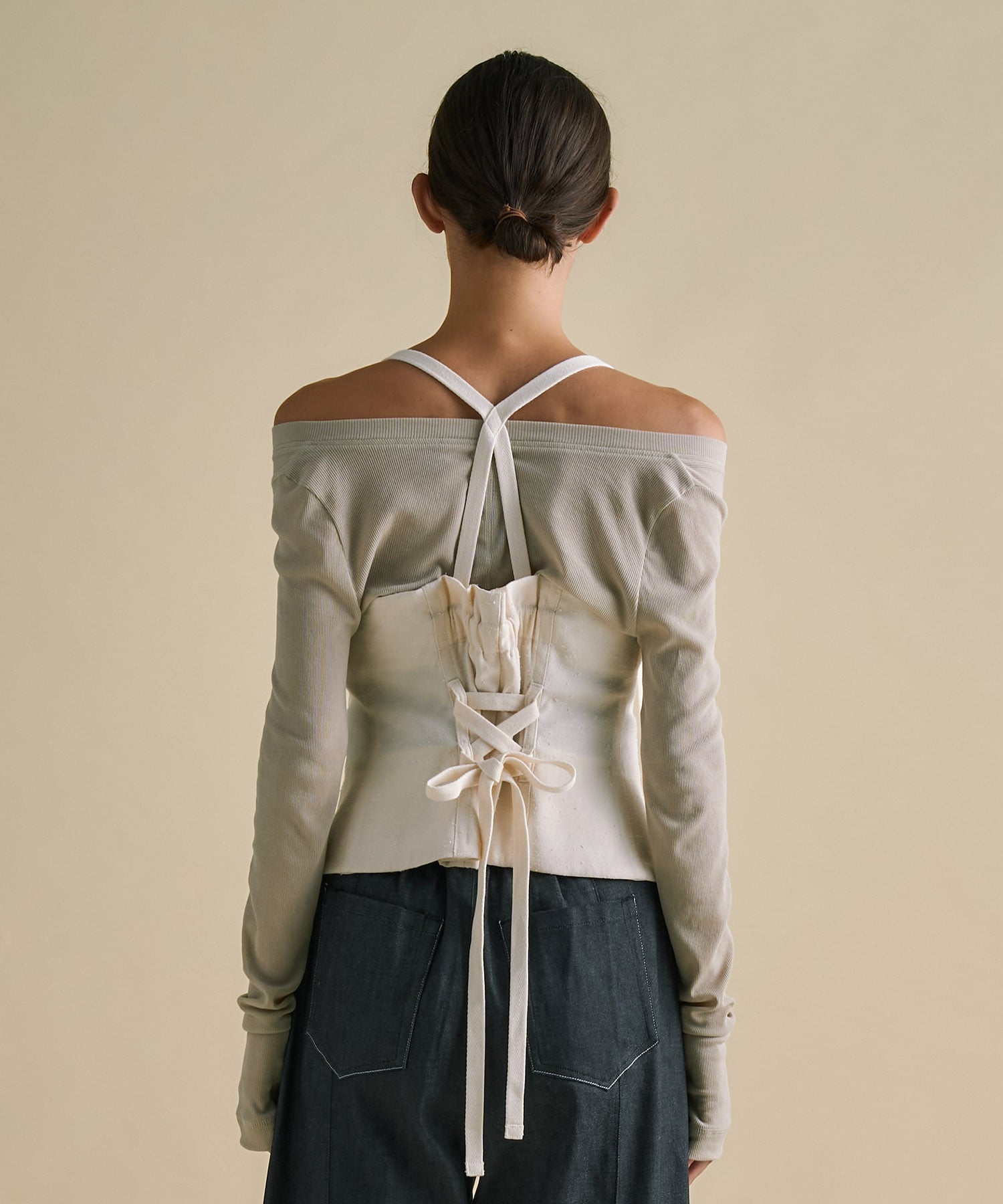 Vintage Nep Camisole Bustier