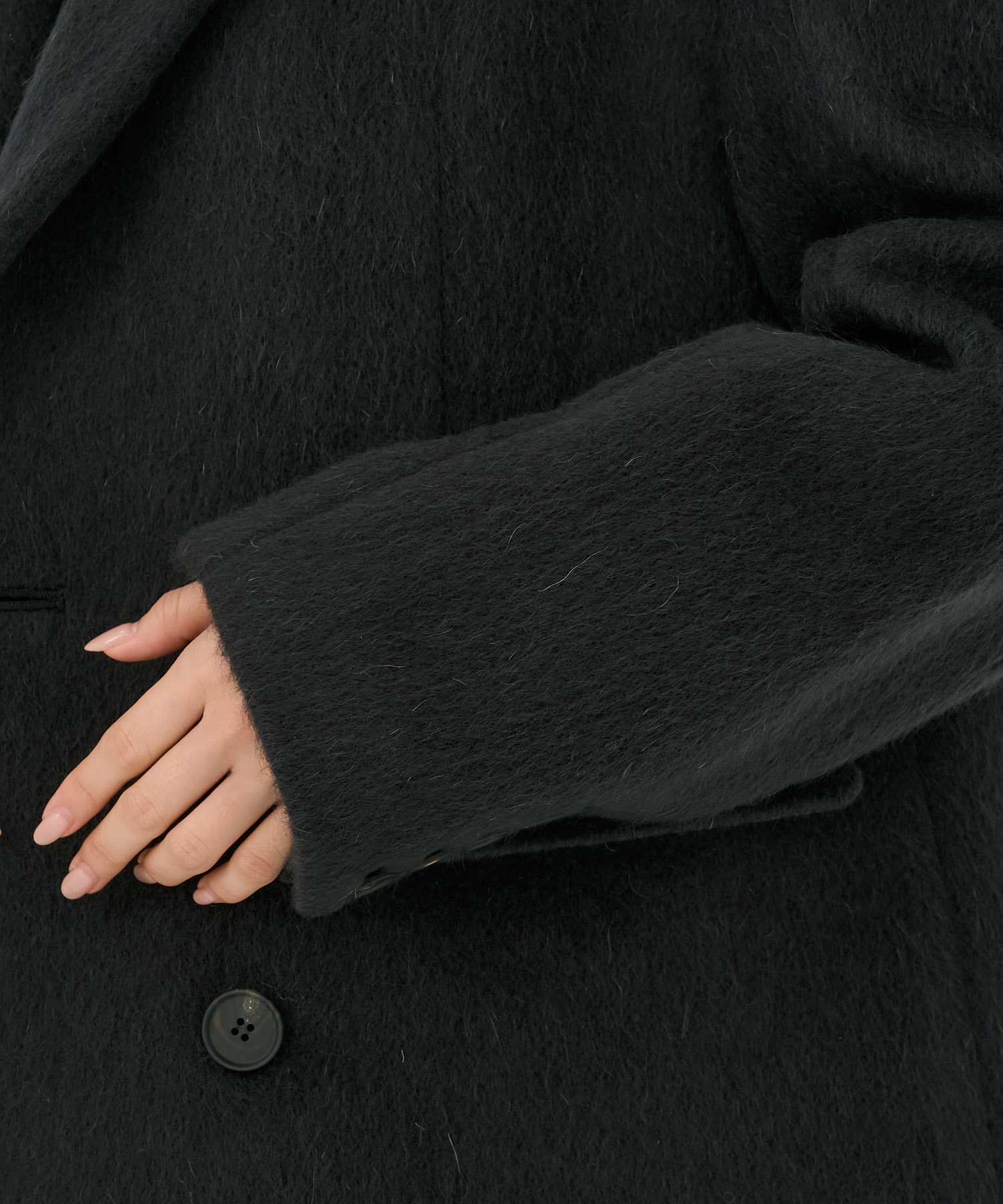 シャギーオーバージャケット