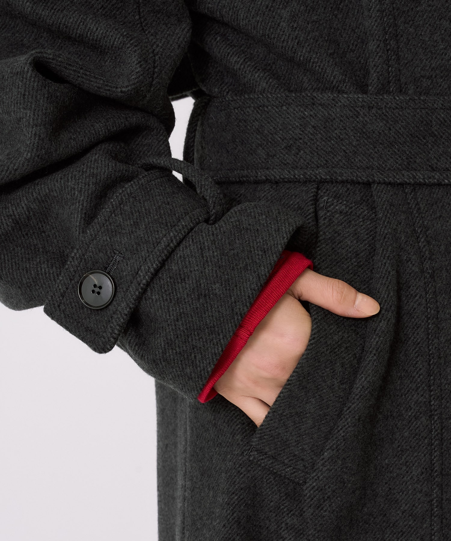 【WEB先行発売】スタンドカラーロングコート