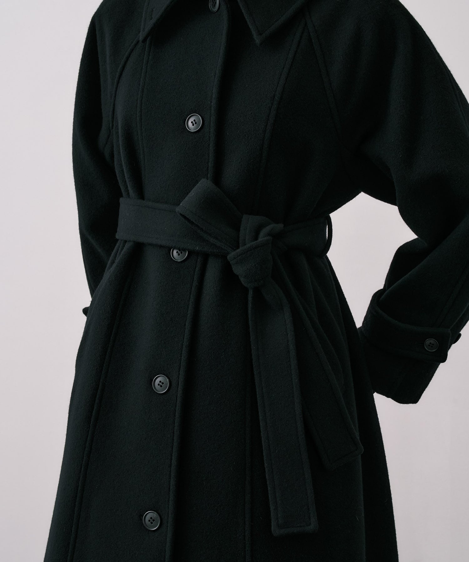 〈最終入荷〉【WEB限定】2wayウールロングコート