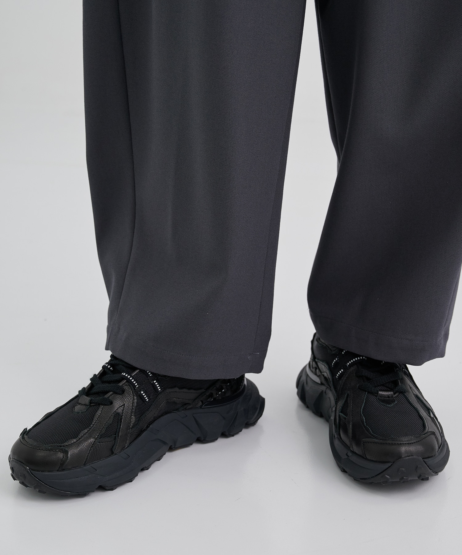 LEATHER MESH Vibram SHOES