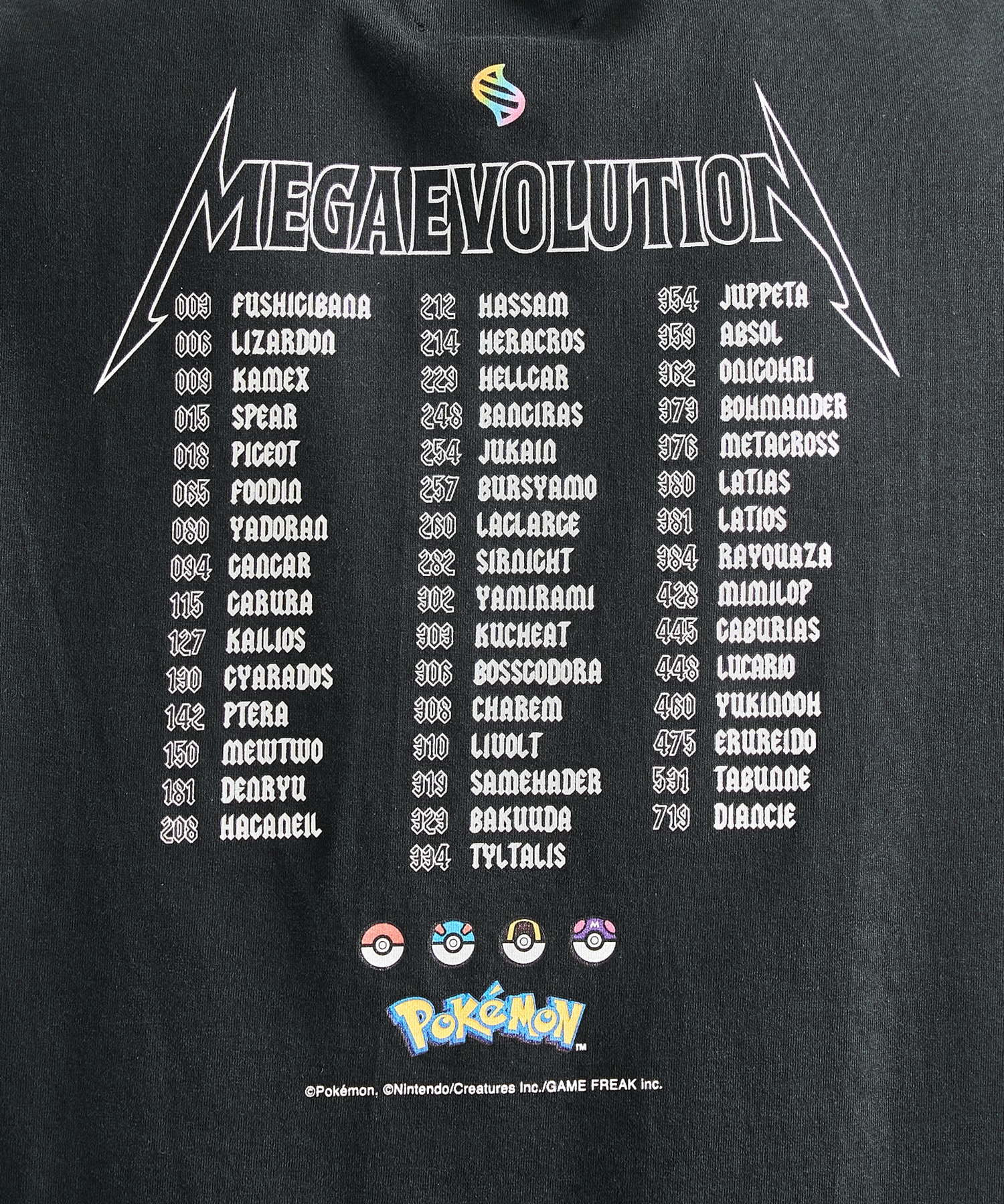 〈7/19(土) 12:00~ 発売開始〉ポケモン ピグメント Tシャツ