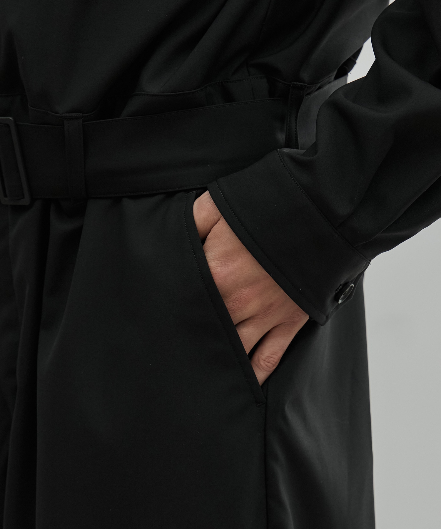Super120s Wool Typewriter Jumpsuit