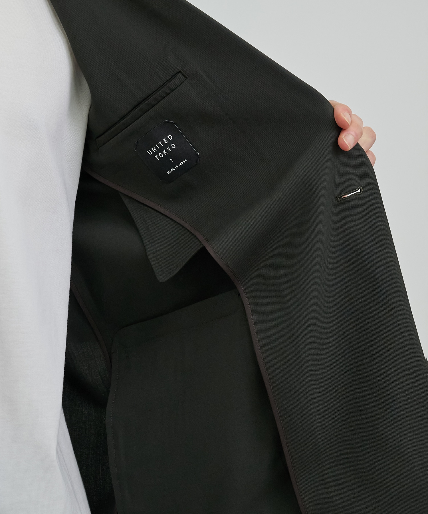 TECHNO WOOL リラックスジャケット