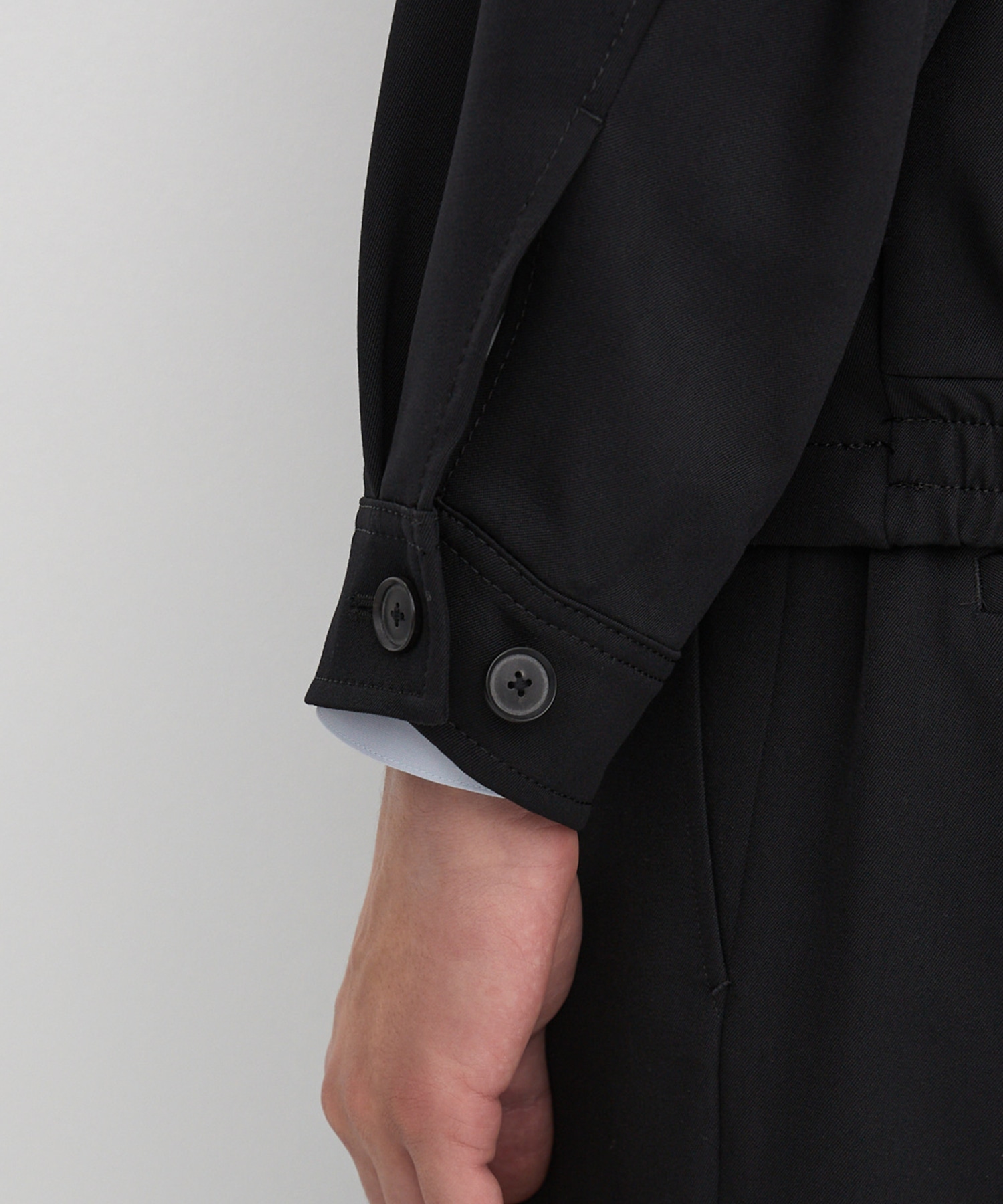超撥水 WOOL GABARDINE FLIGHT BLOUSON