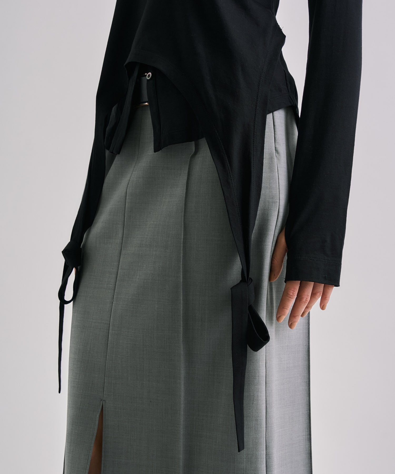 Halterneck Layered Polo