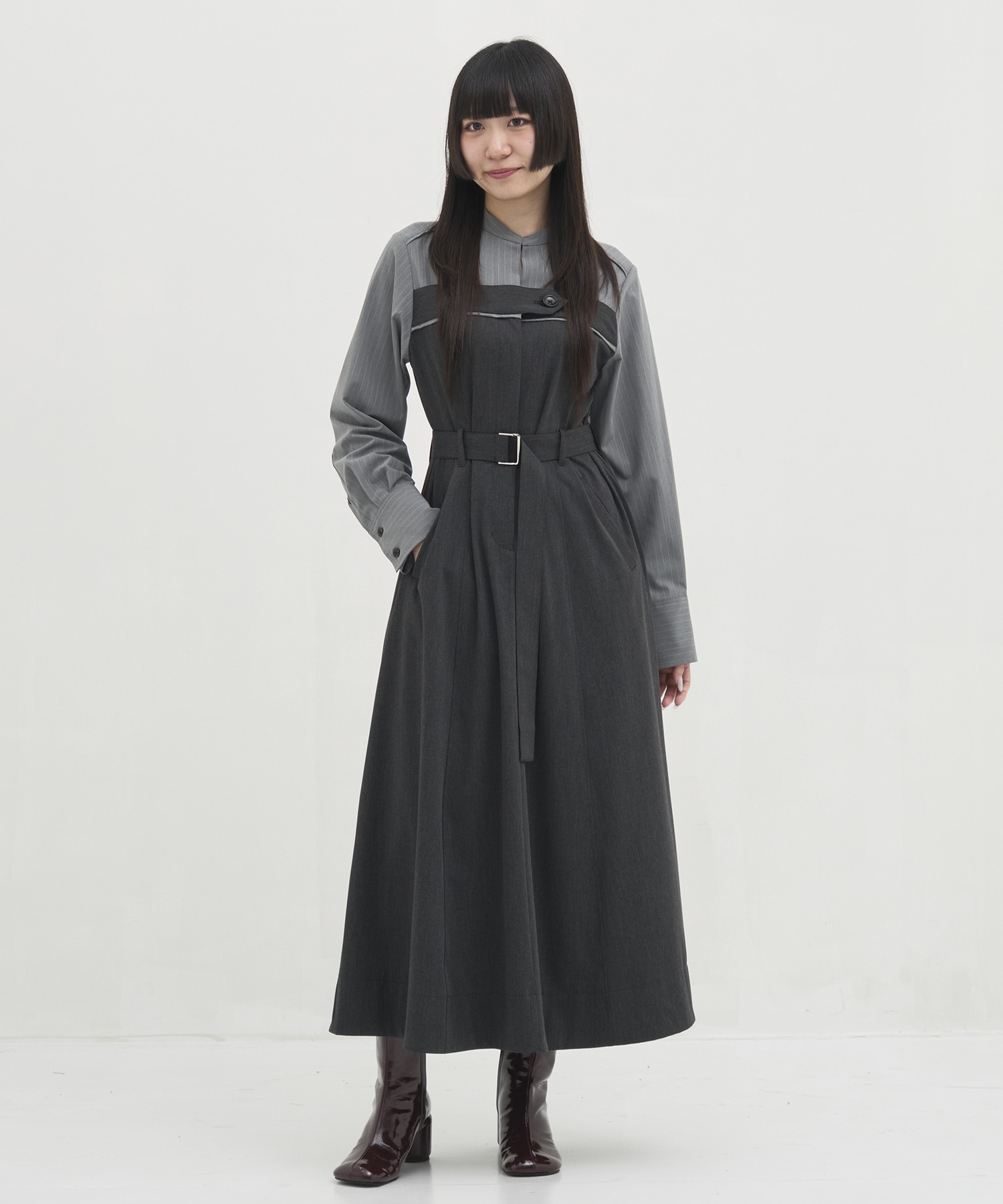 【一部店舗限定】リメイクビスチェワンピース