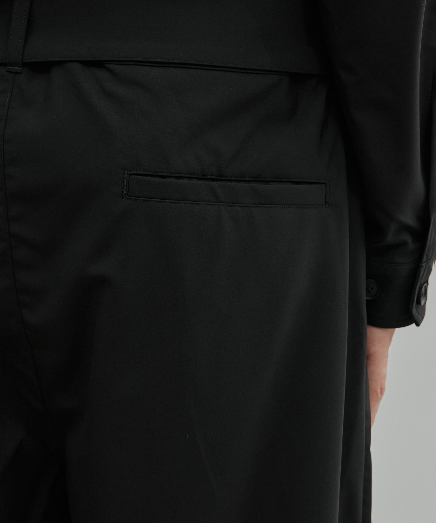 Super120s Wool Typewriter Jumpsuit