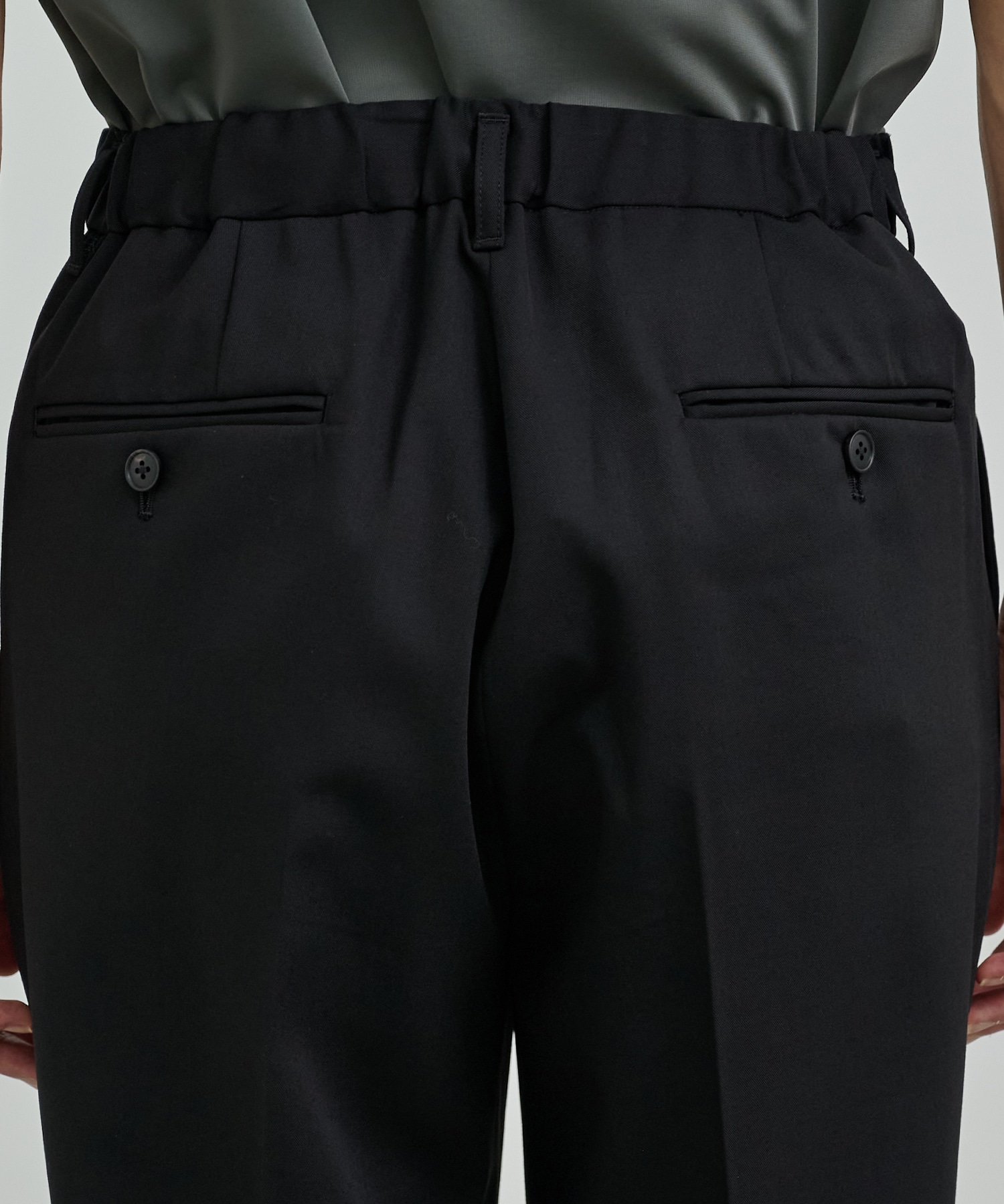TECHNO WOOL セミフレアパンツ