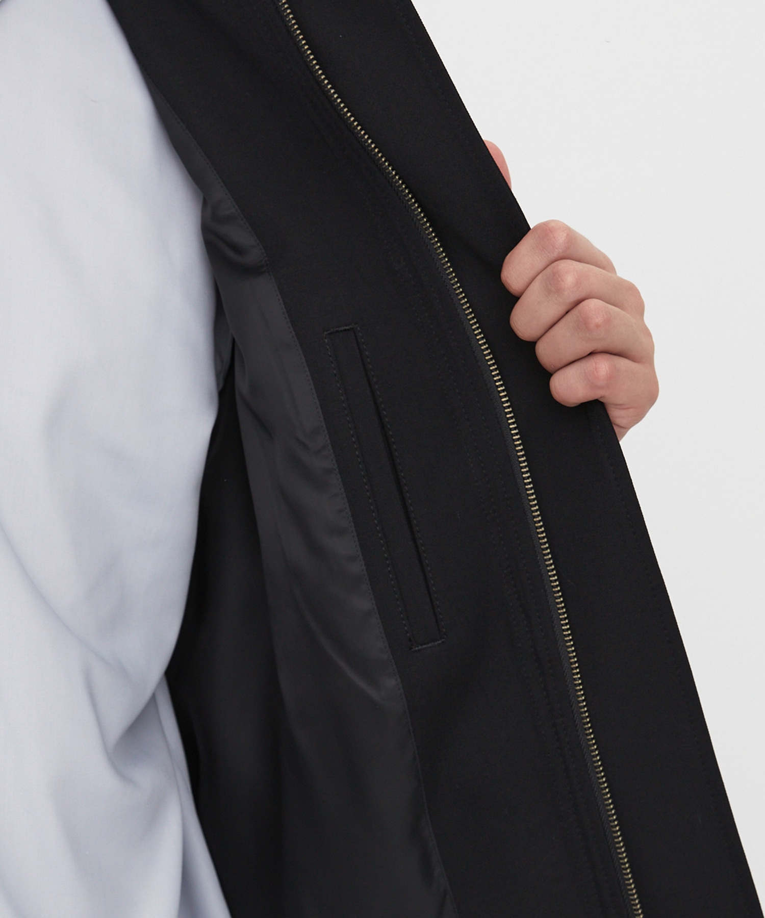 超撥水 WOOL GABARDINE FLIGHT BLOUSON