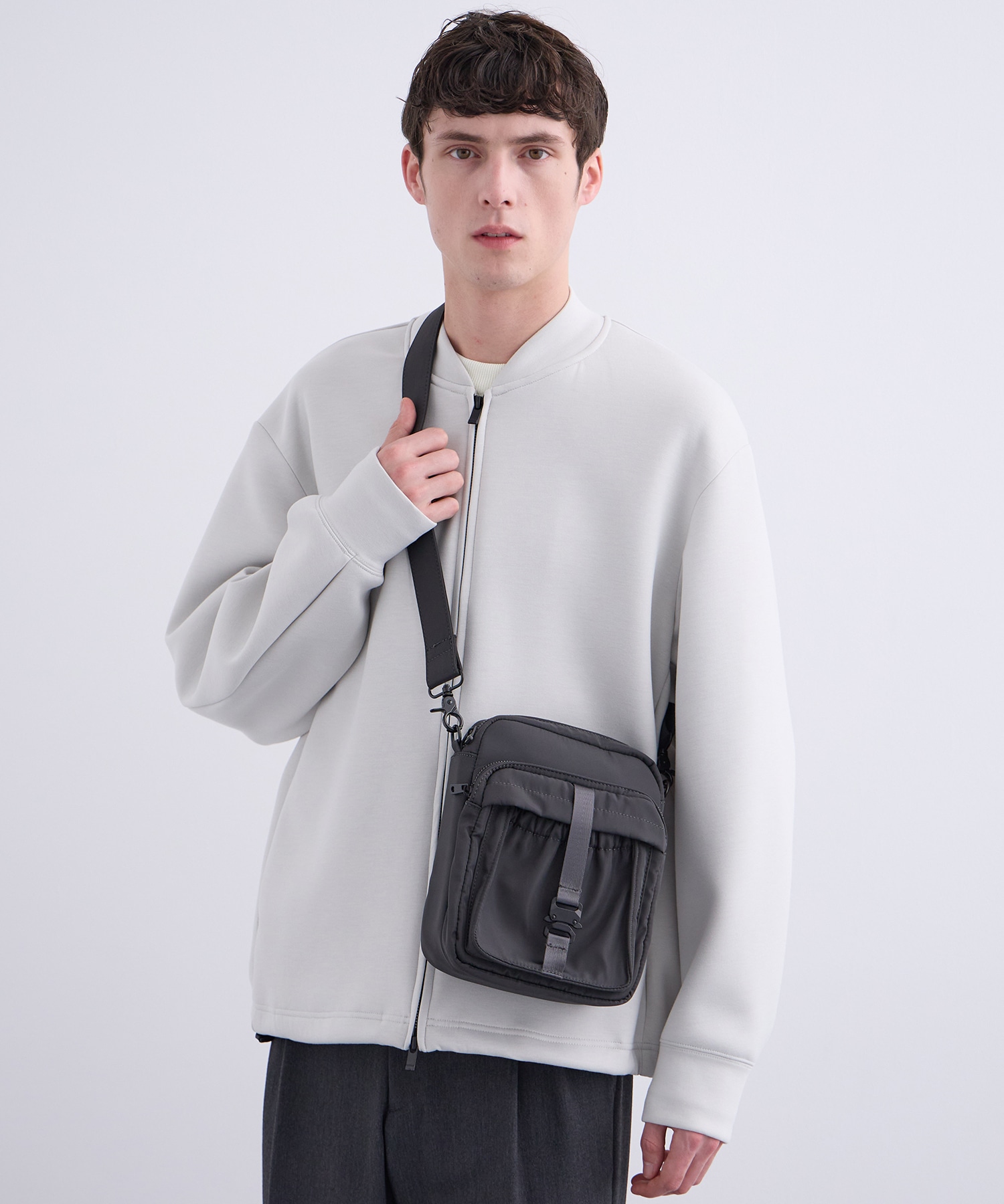 NYLON SHOULDER MINI BAG