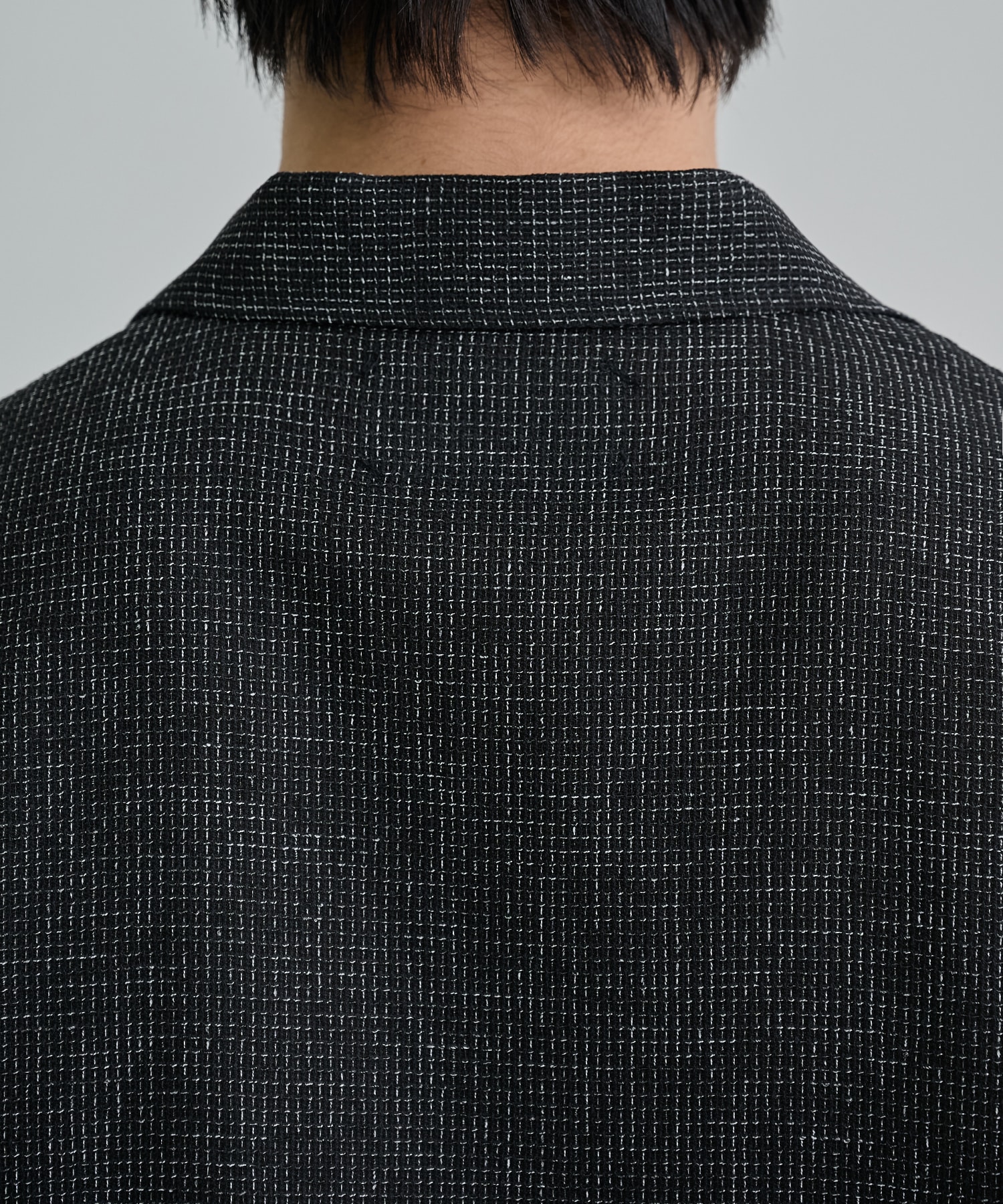 〈新発売〉SUMMER TWEED オープンカラーシャツ