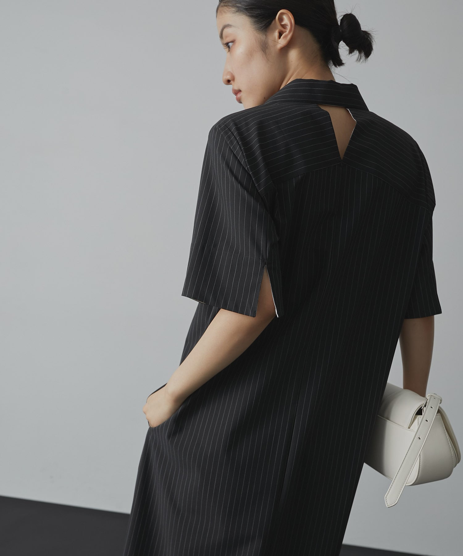 Cargo Belted Shirt Dress
