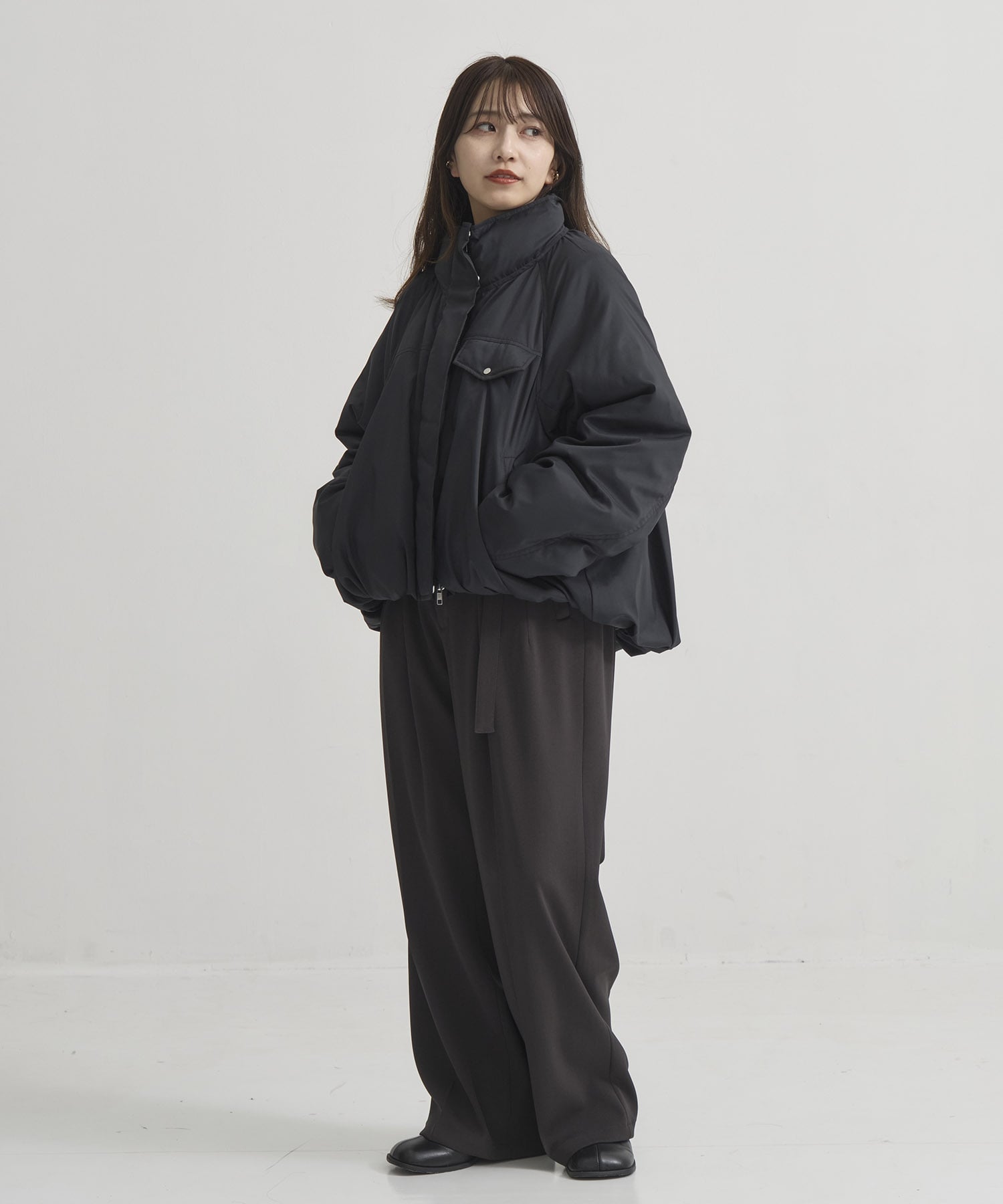 〈残りわずか〉バルーンダウンジャケット