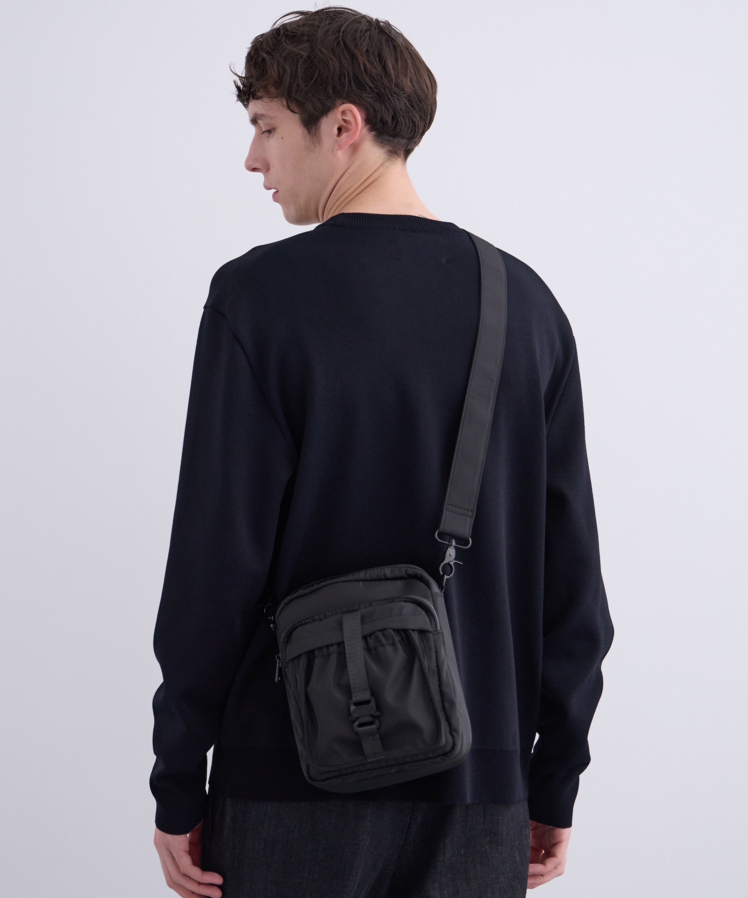 NYLON SHOULDER MINI BAG