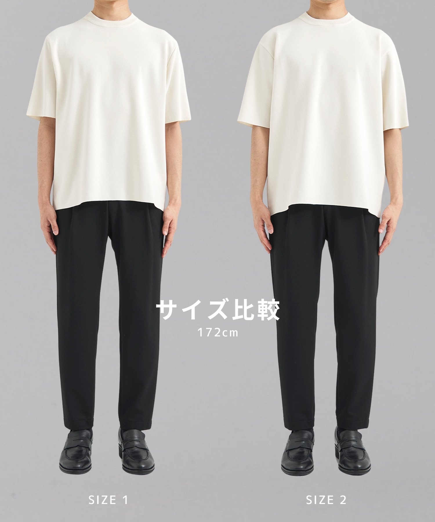 18G サーブルストレッチクルーネックTee