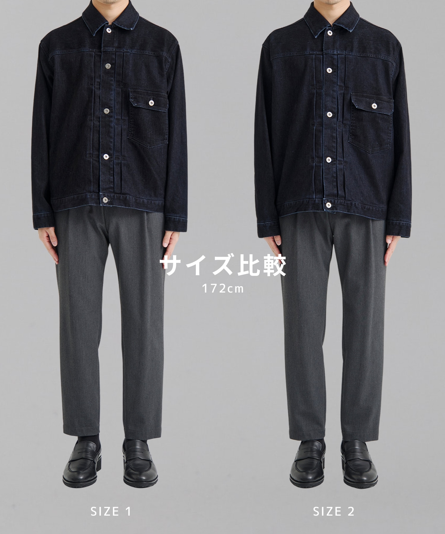 フロッキーデニムジャケット