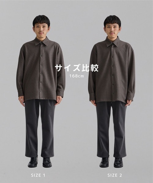 〈WEB限定〉＋3.6℃ダウンファブリックL/Sシャツ