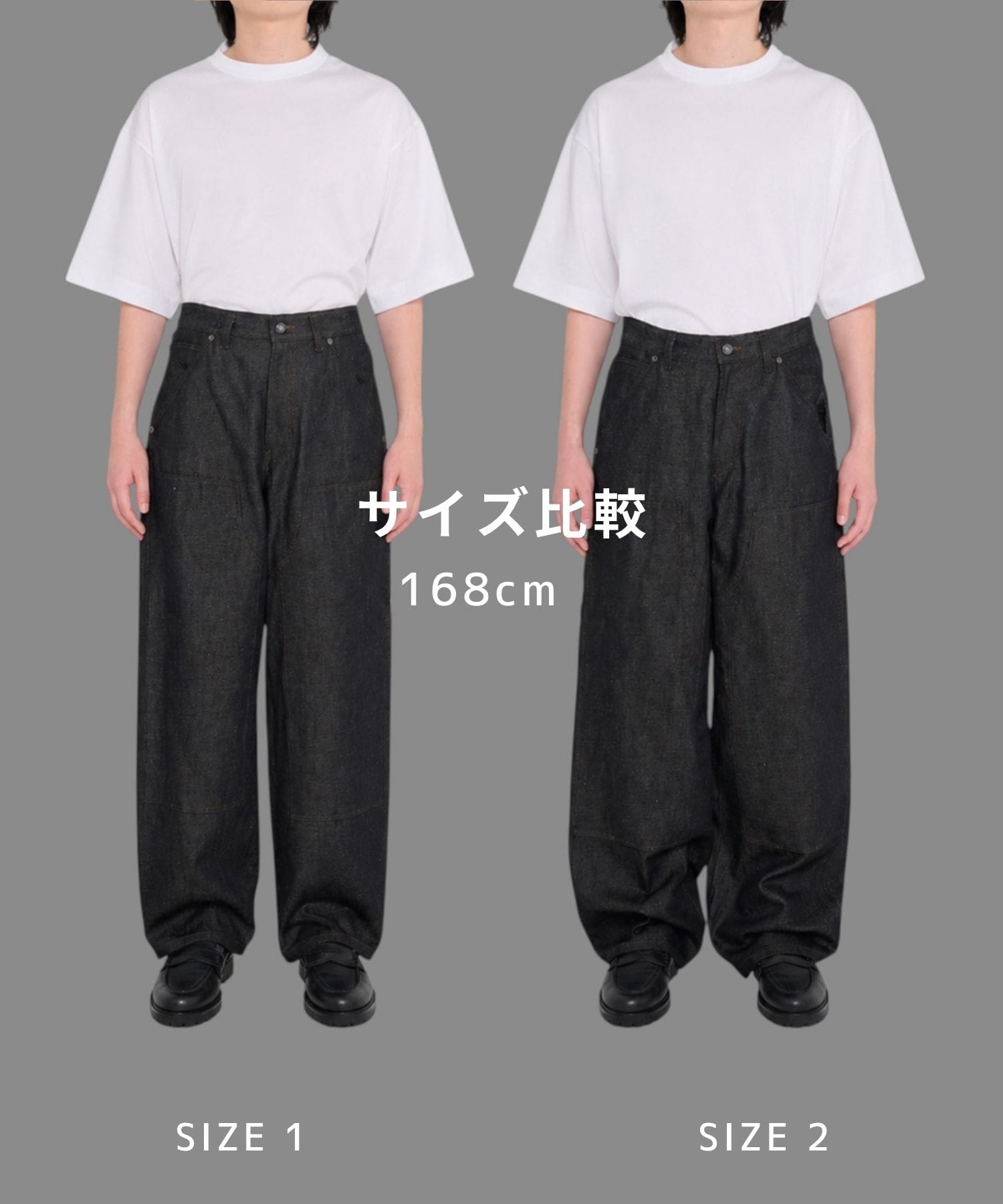 9.5oz LINEN DENIM ペインターパンツ