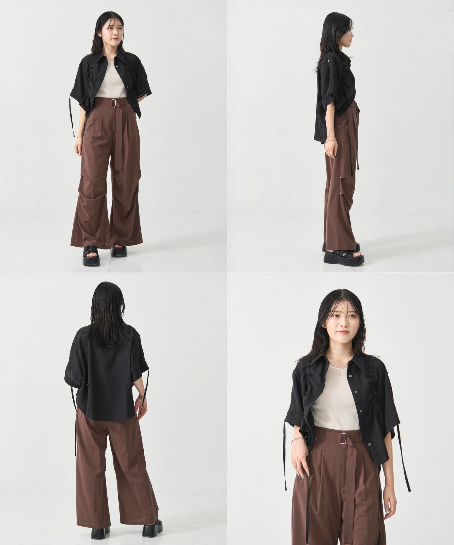 Adjustable Length Mesh Shirt