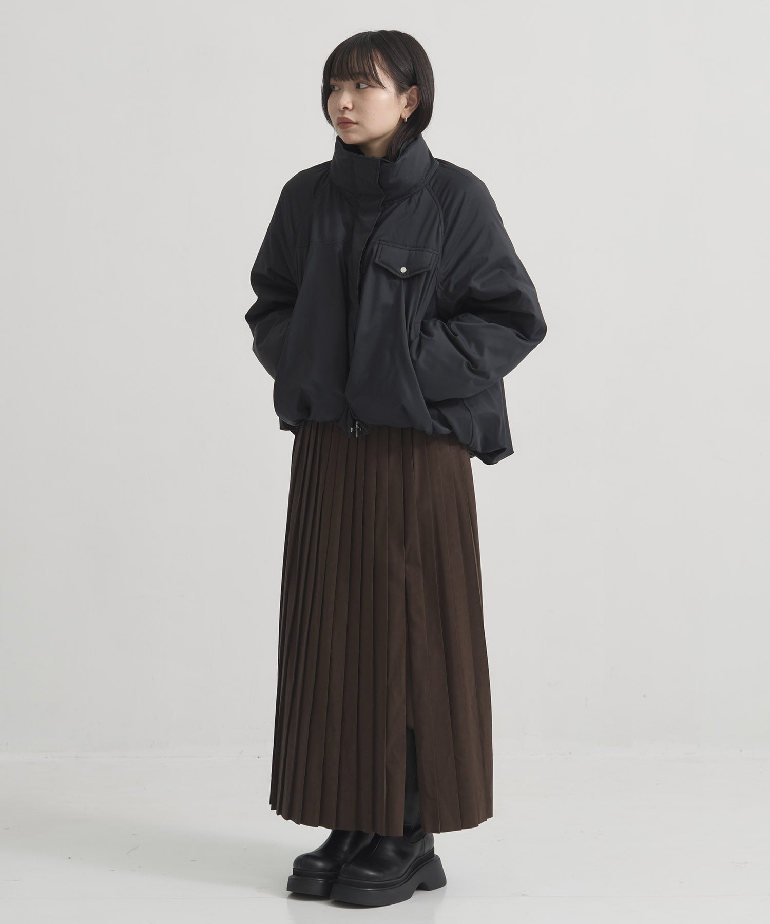 〈残りわずか〉バルーンダウンジャケット