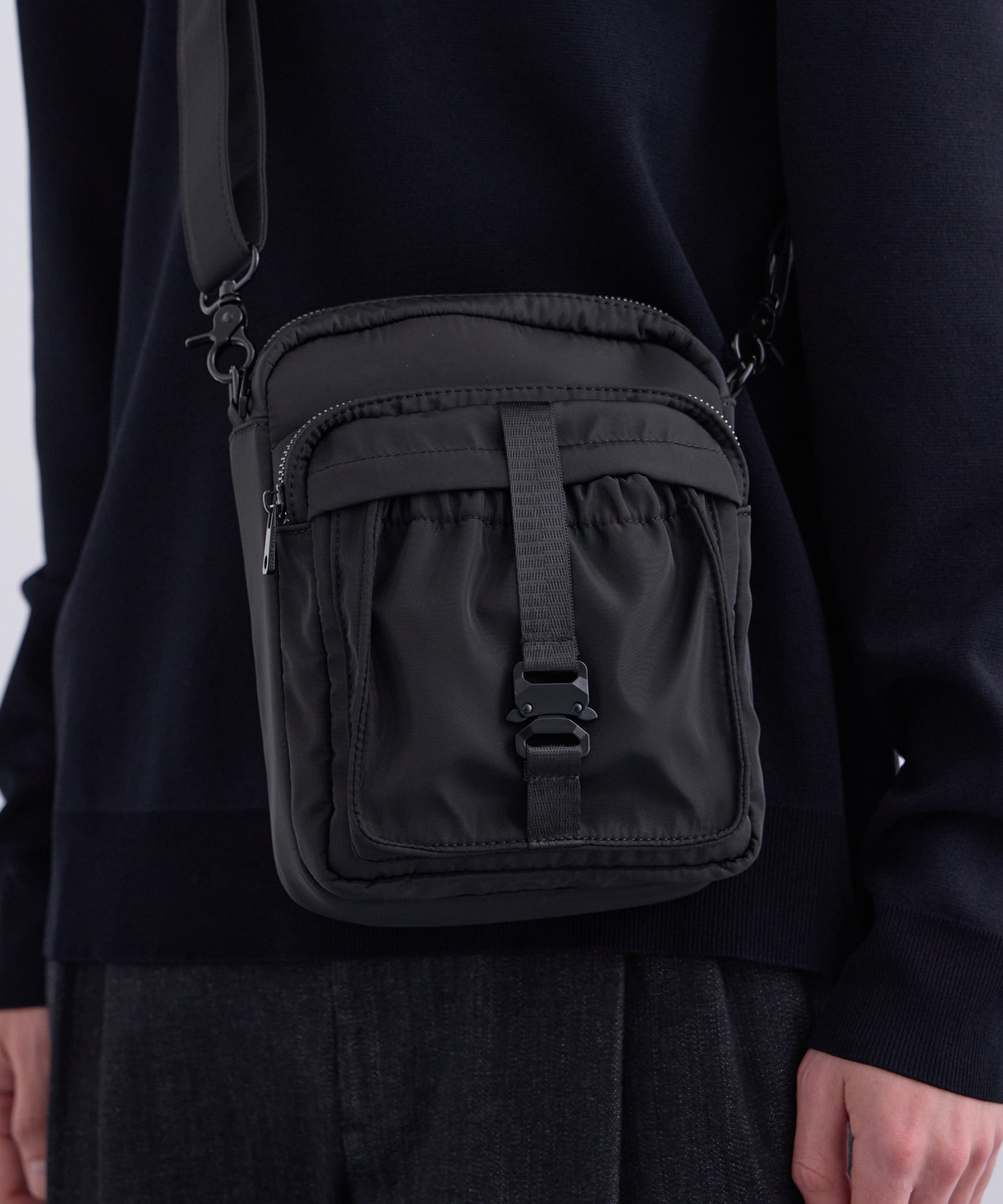 NYLON SHOULDER MINI BAG