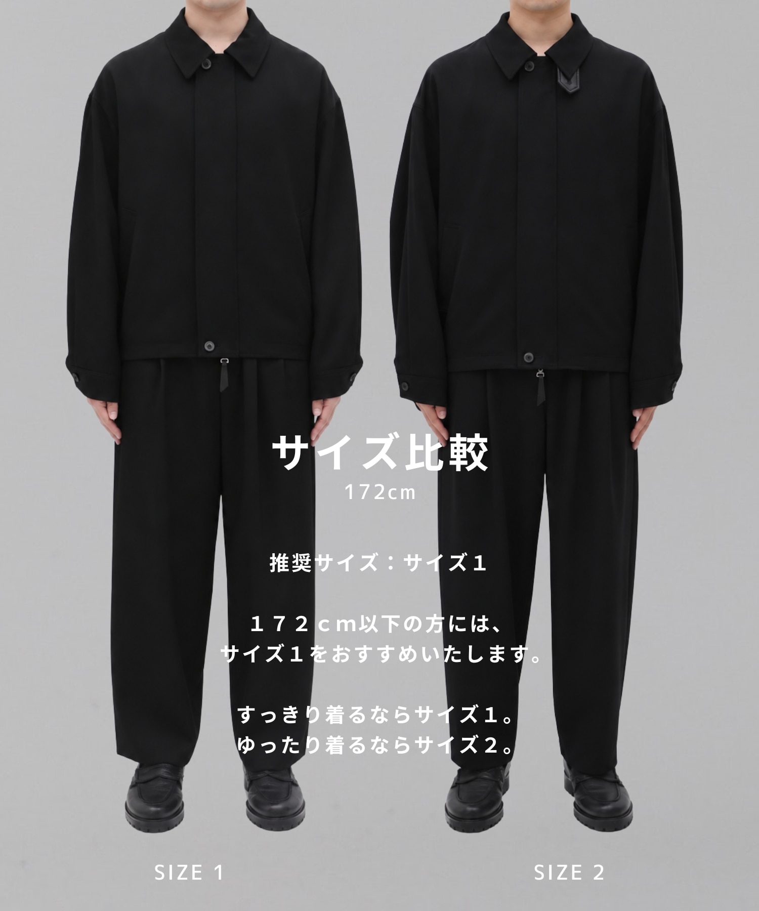 超撥水 SUPER 120's WOOL GABARDINE FLIGHT BLOUSON