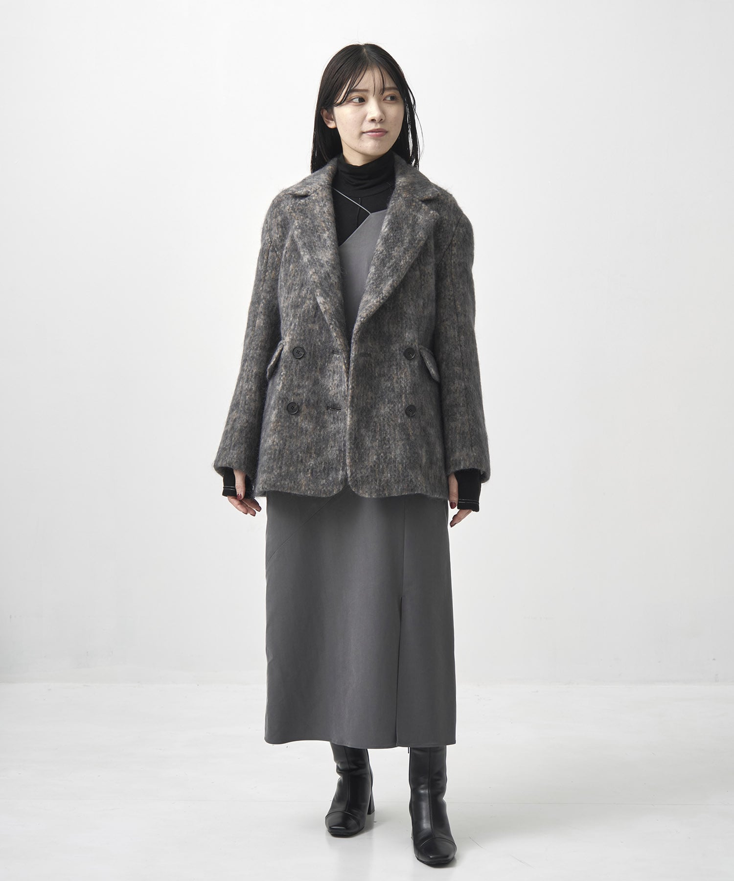 〈残りわずか〉シャギーオーバージャケット