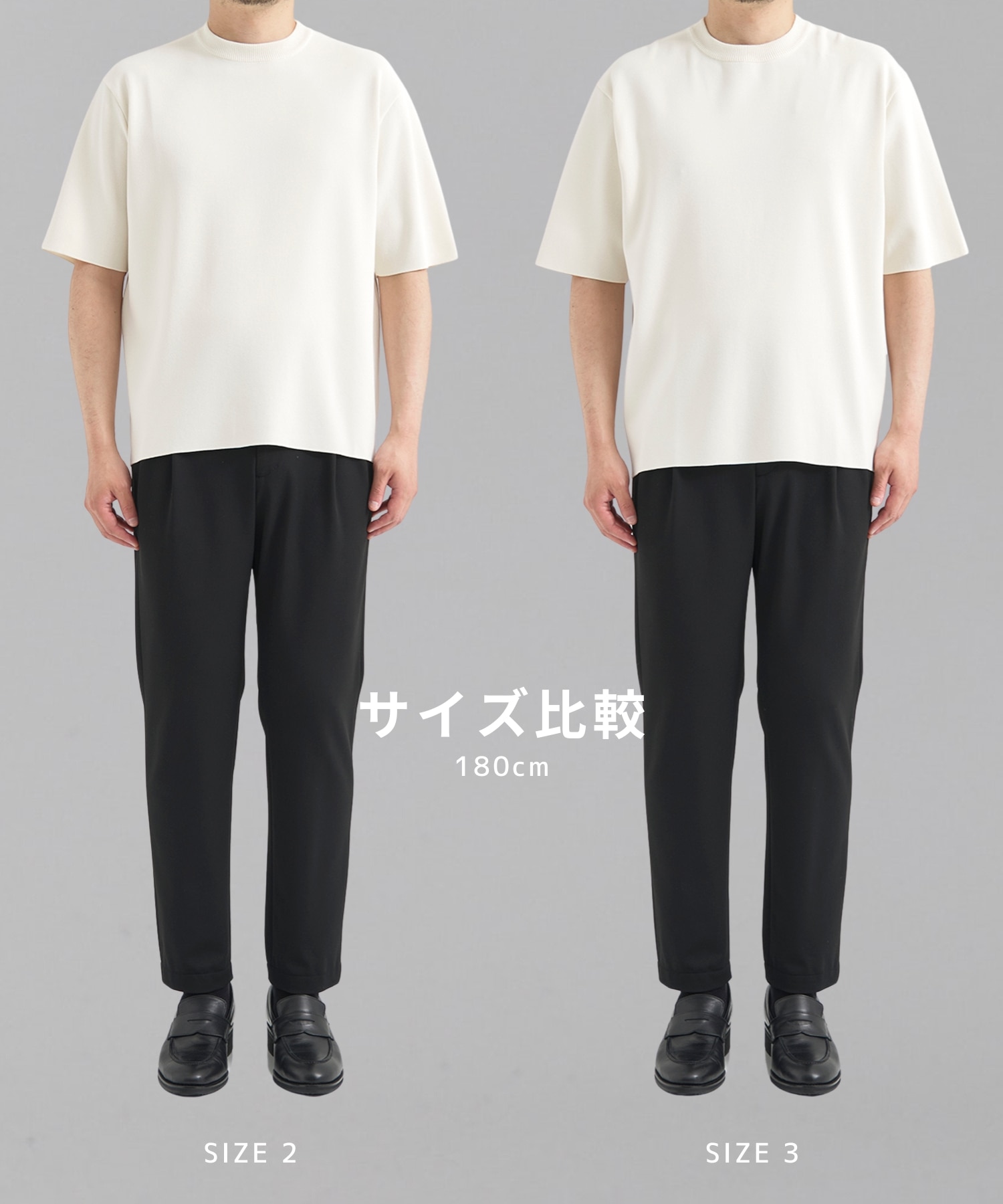 18G サーブルストレッチクルーネックTee
