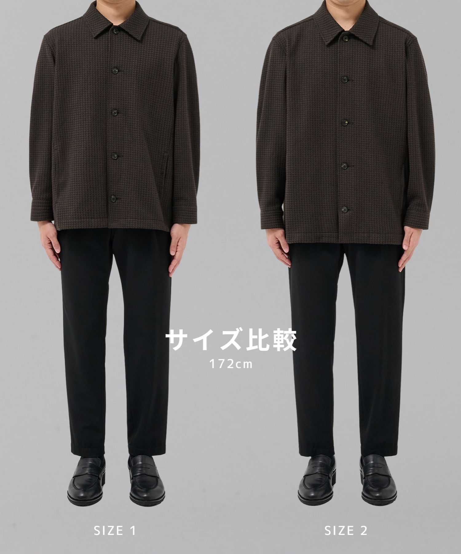 〈残りわずか｜再入荷なし〉RUSSELL TWEED ロングスリーブシャツ