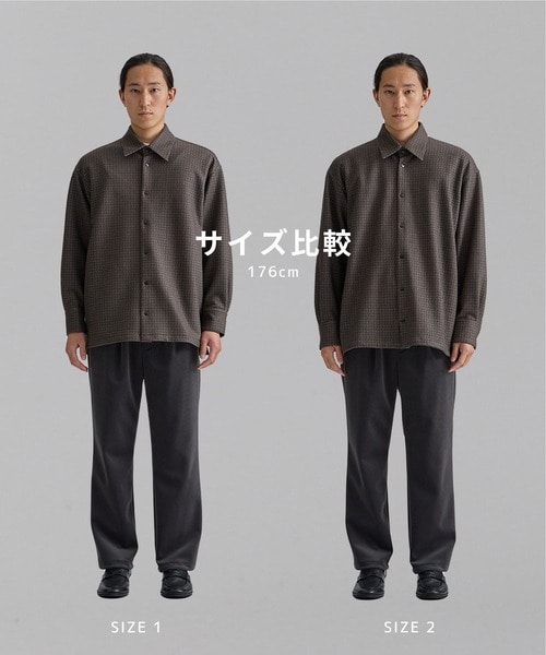 〈WEB限定〉＋3.6℃ダウンファブリックL/Sシャツ