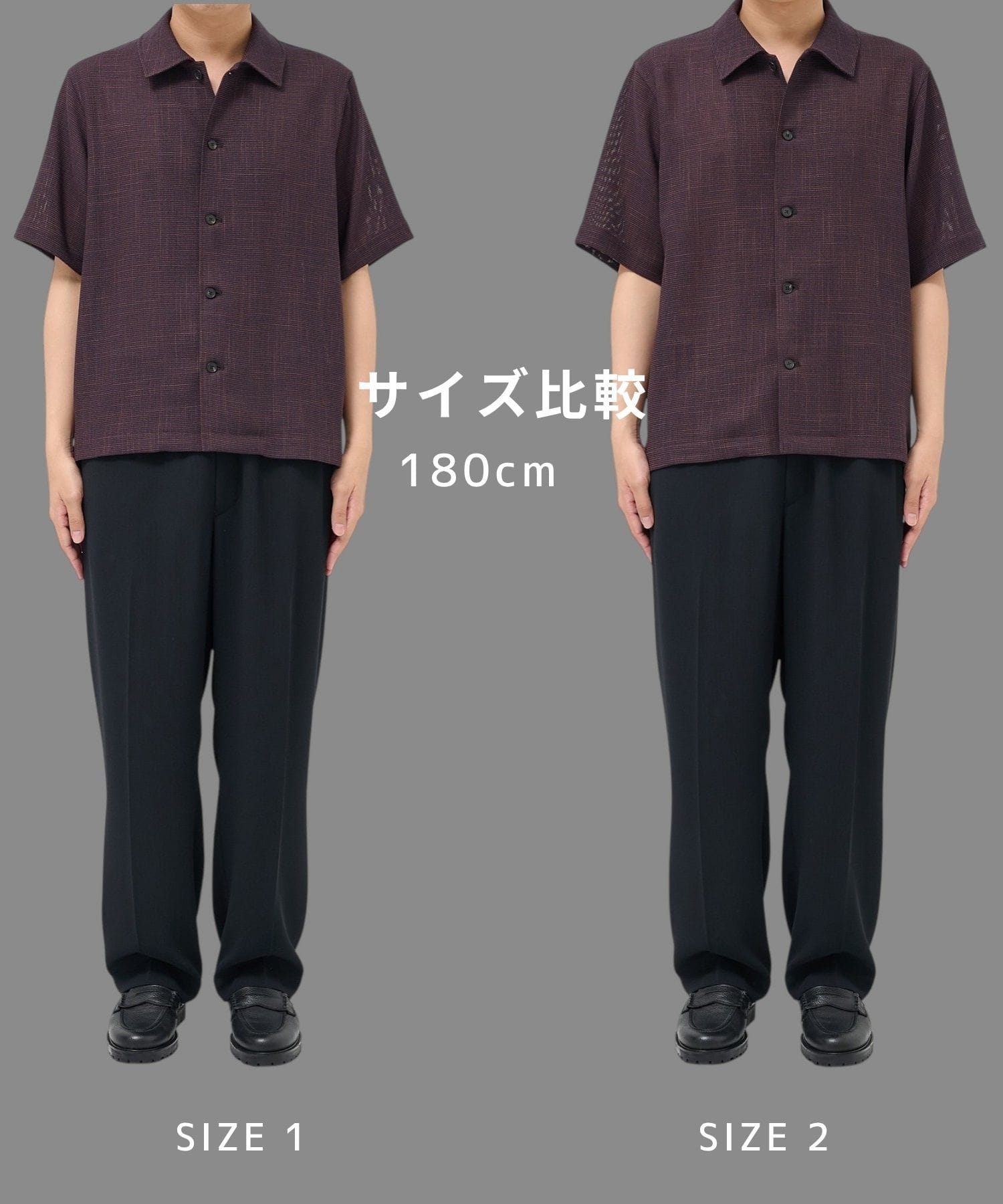 カラミツイード ショートスリーブシャツ(1 OFF WHITE): : メンズ