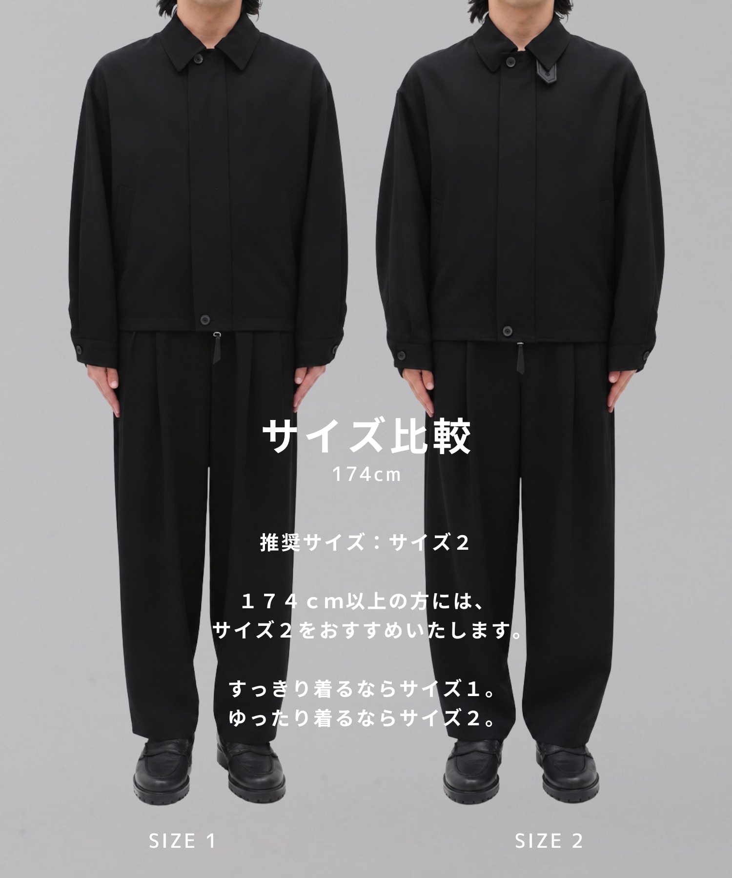 超撥水 SUPER 120's WOOL GABARDINE FLIGHT BLOUSON