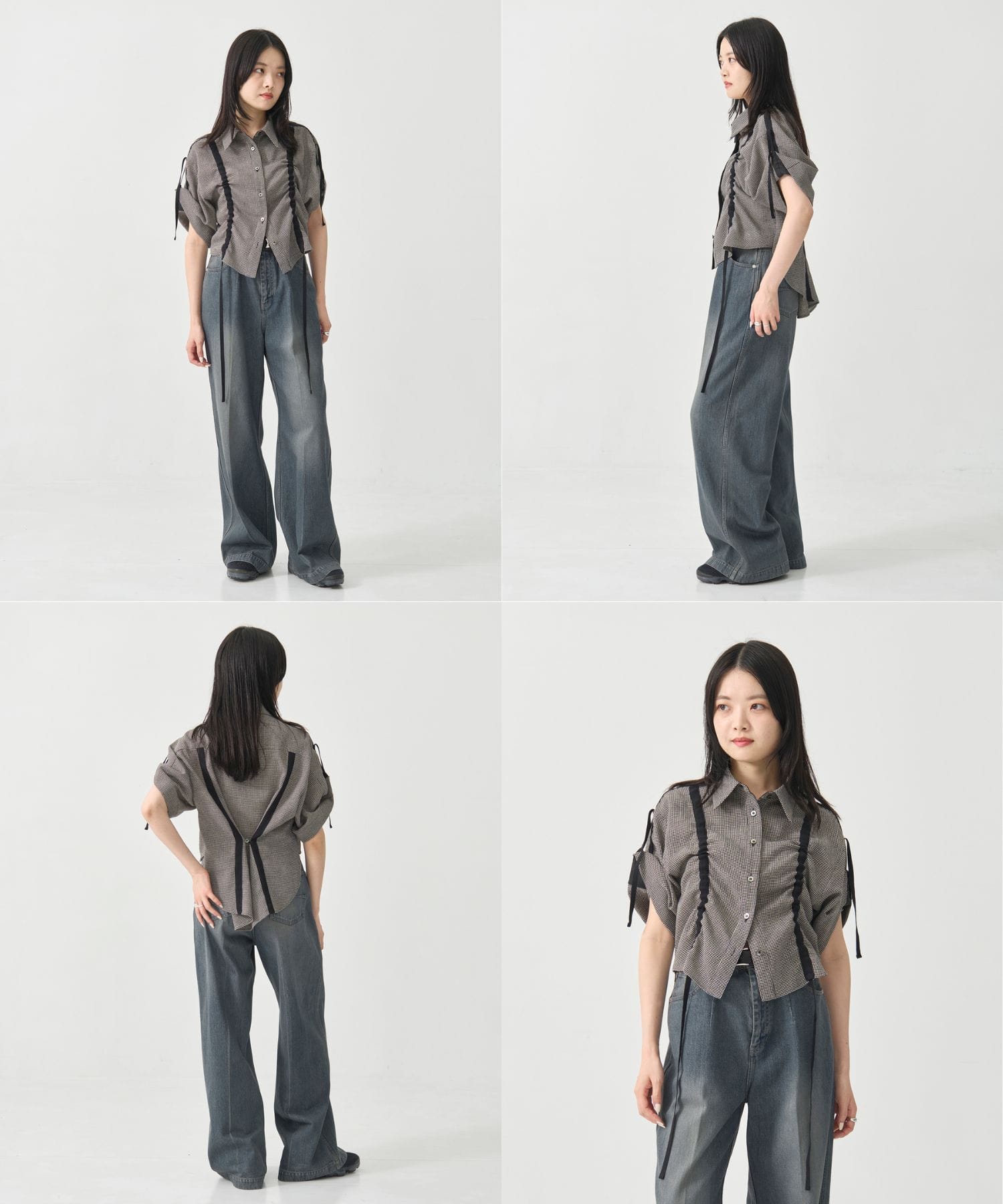 Adjustable Length Mesh Shirt