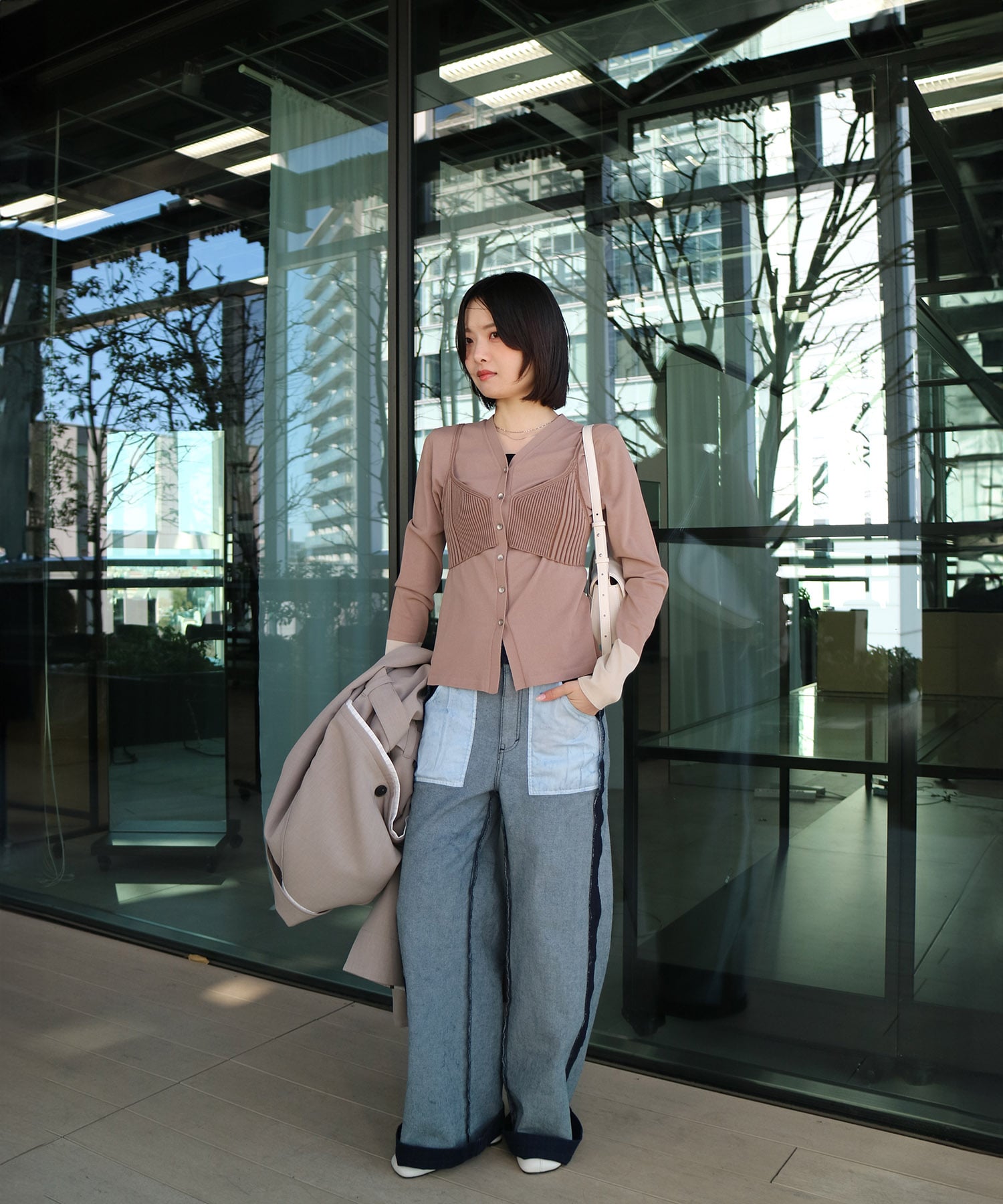 リバースタックデニム